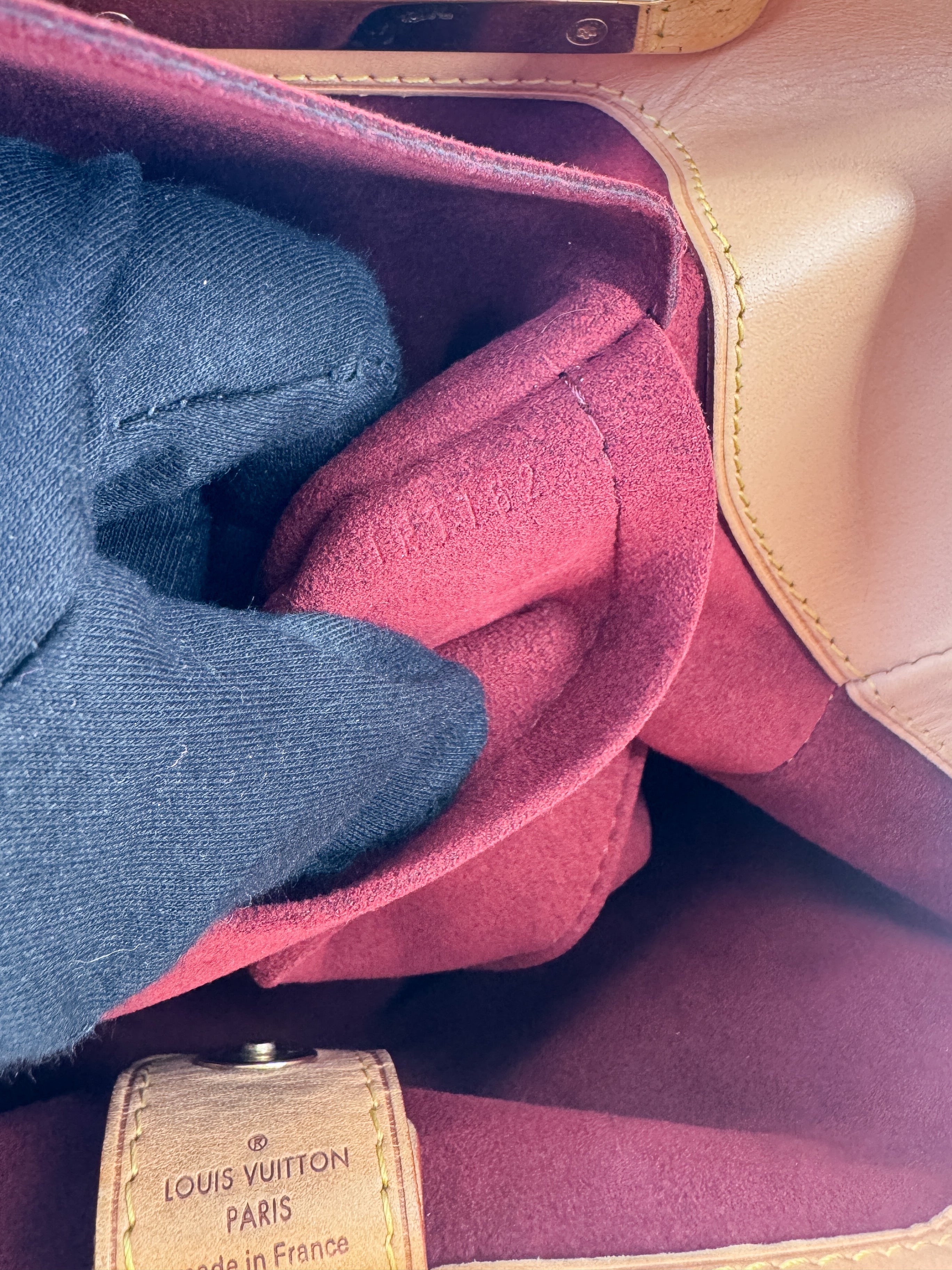 Louis Vuitton white multicolor Judy MM TR1162