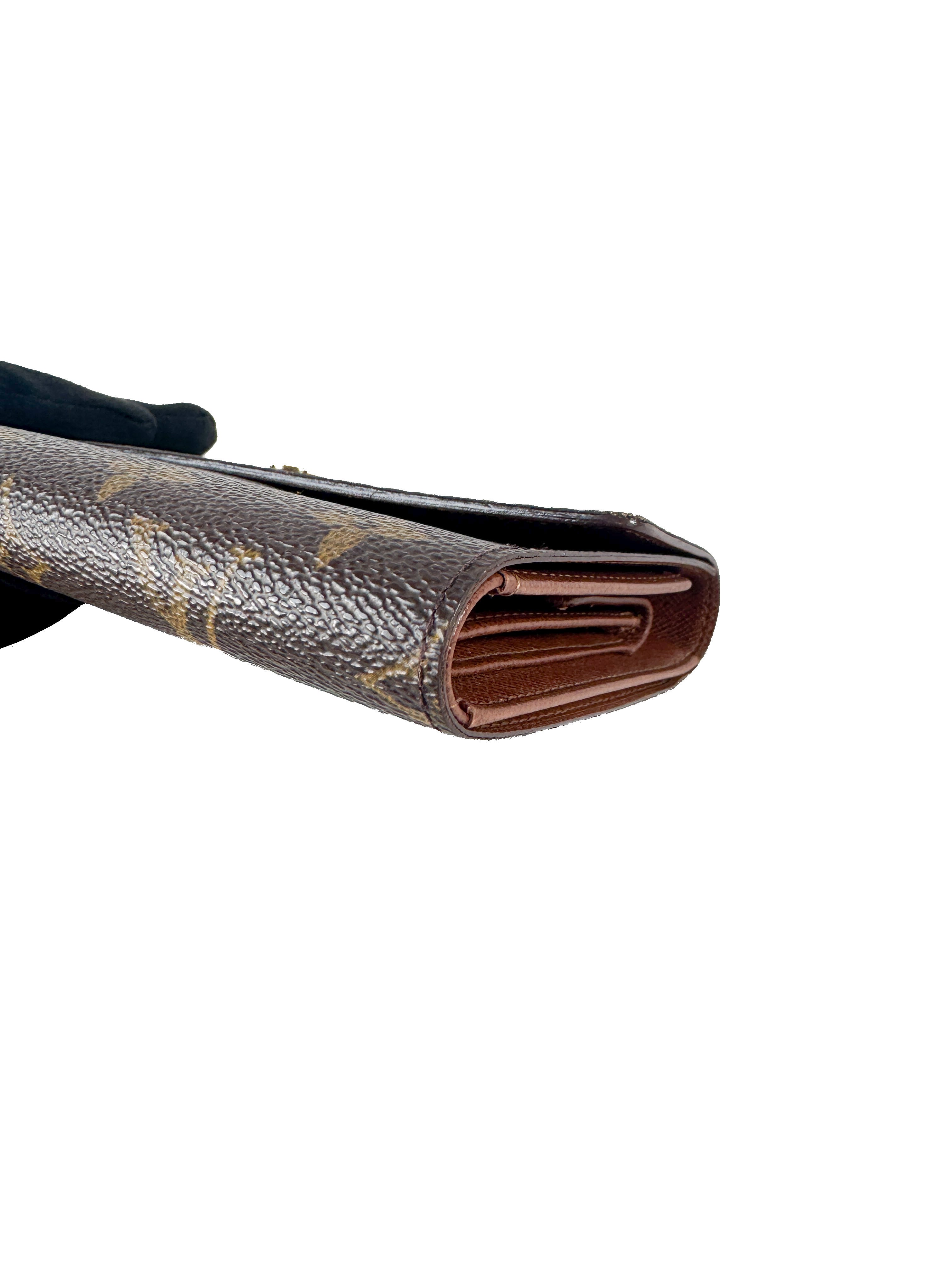 Louis Vuitton Monogram Porte Tresor Etui Papier wallet SP0031