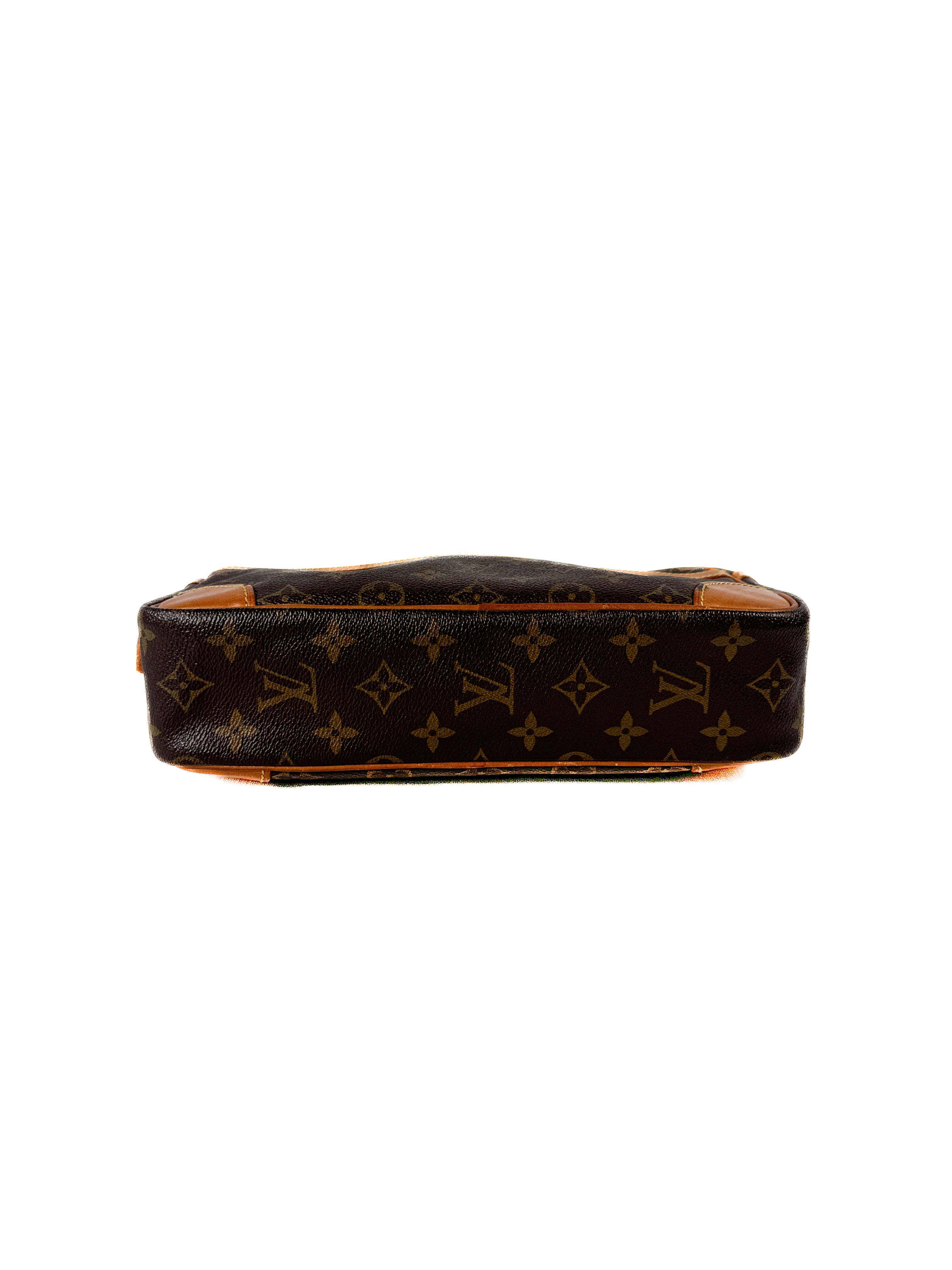 Louis Vuitton monogram vintage compiegne 28 clutch *pre 80s, pre date code*