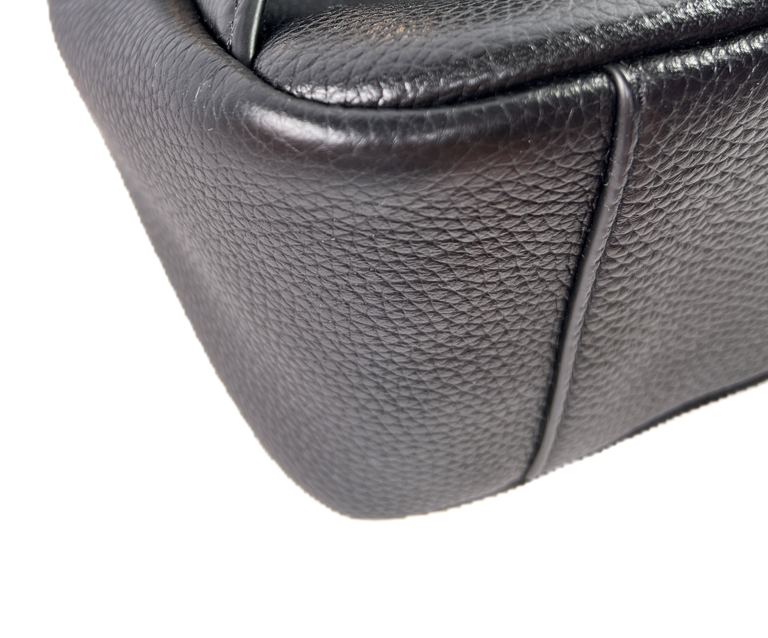 Tory Burch black leather Thea mini backpack