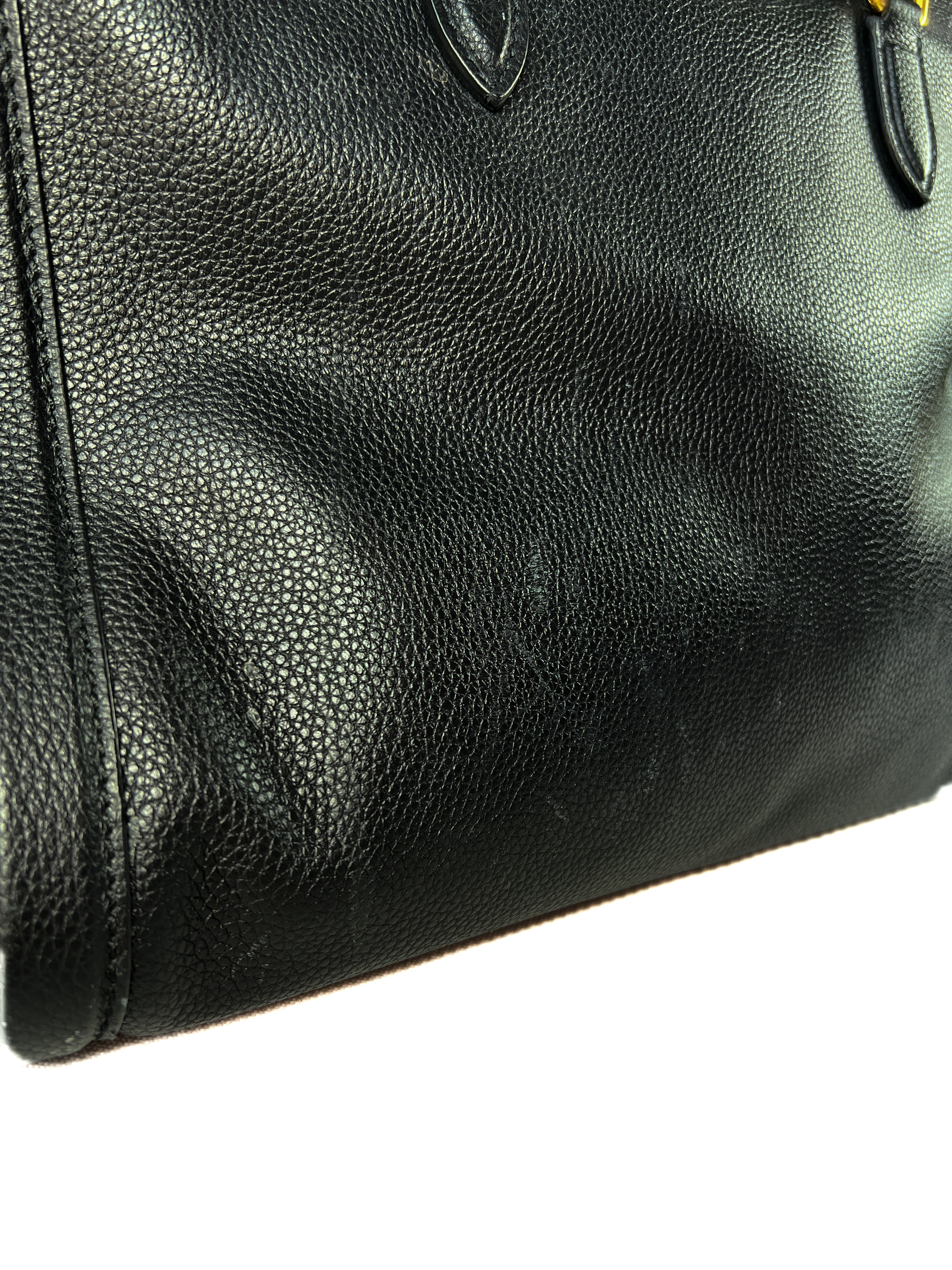 Alexander McQueen black leather Zippe tote