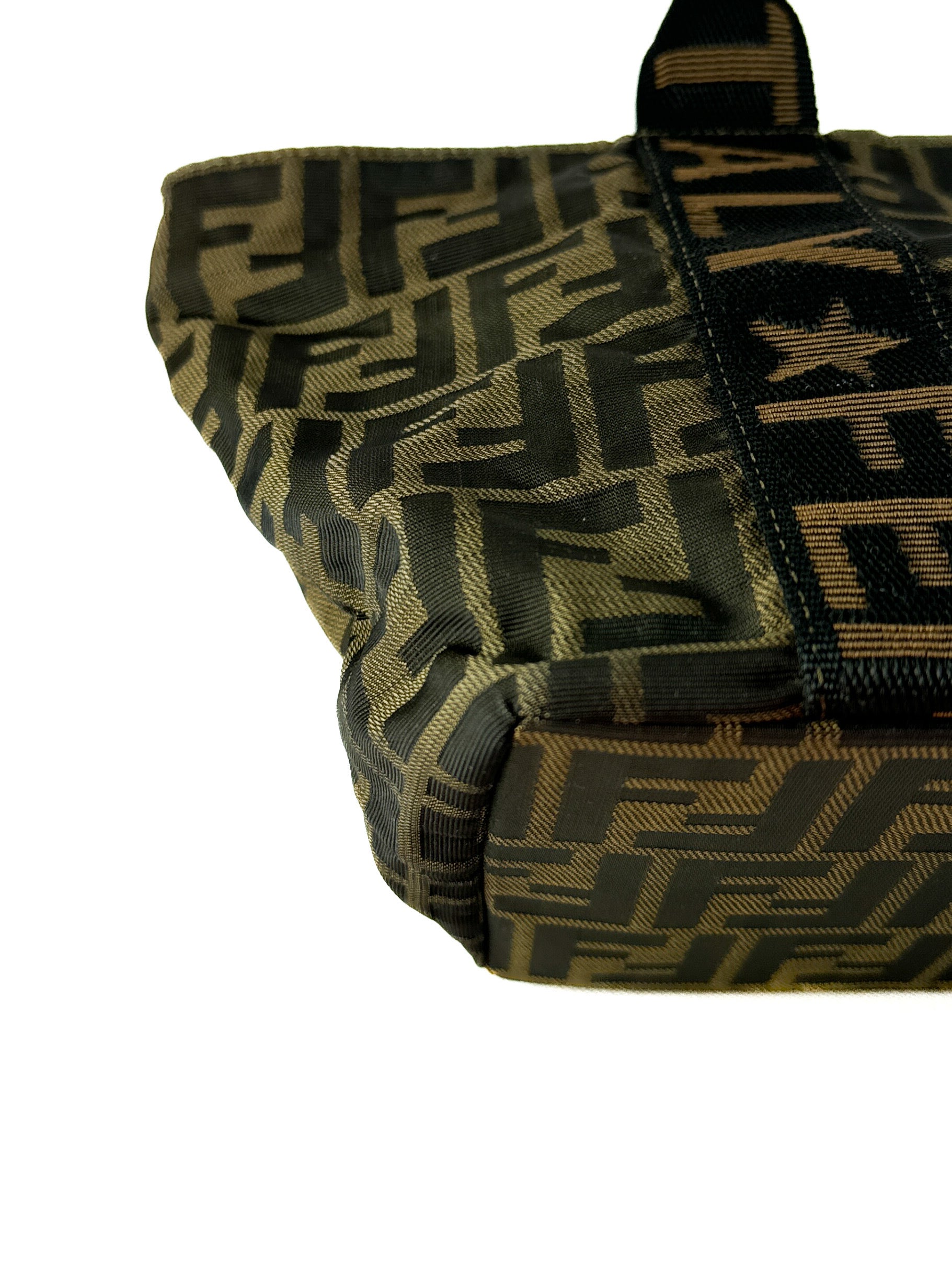 Fendi Zucca nylon mini 1925 tote