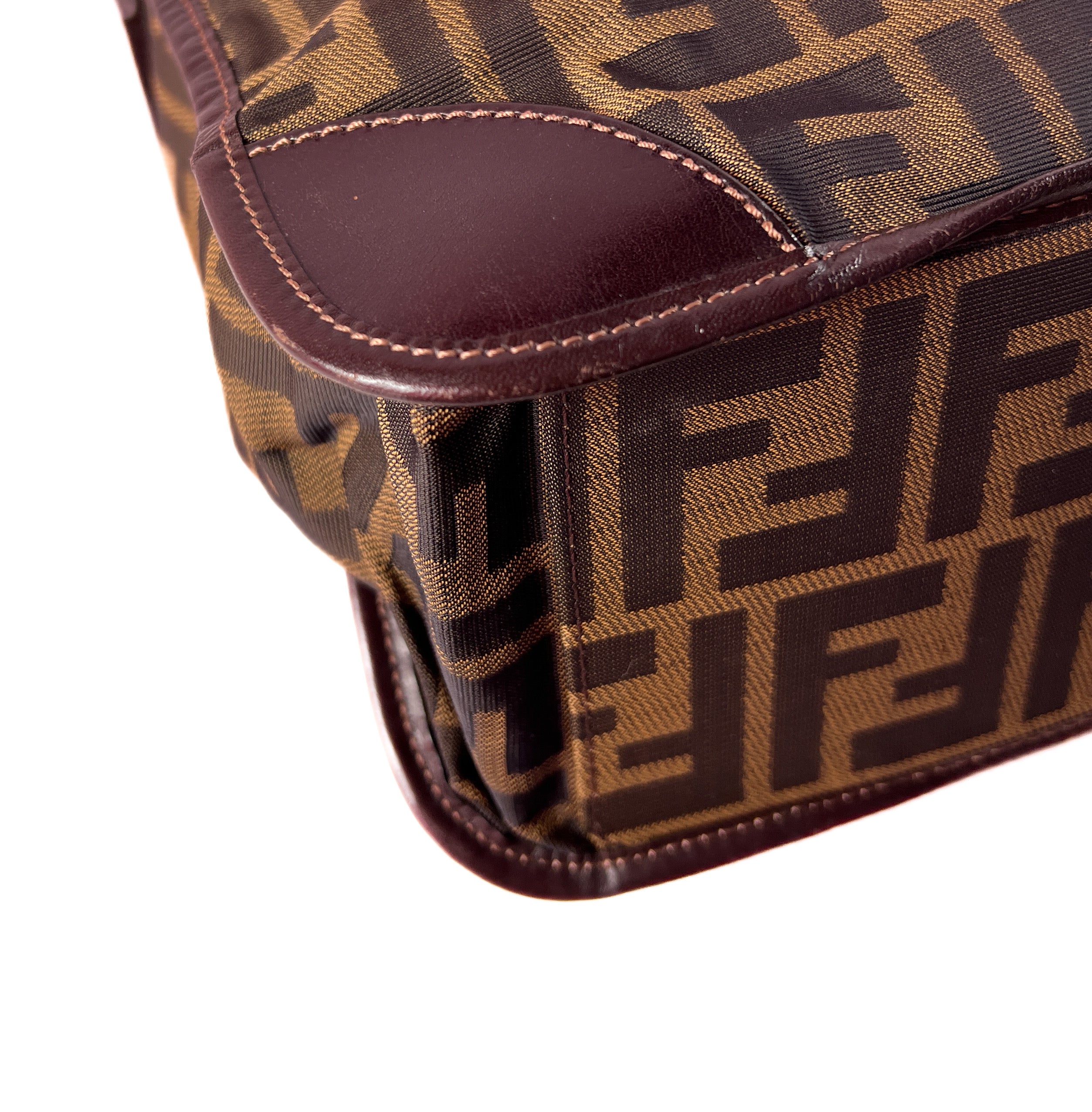 Fendi zucca jacquard foldable tote