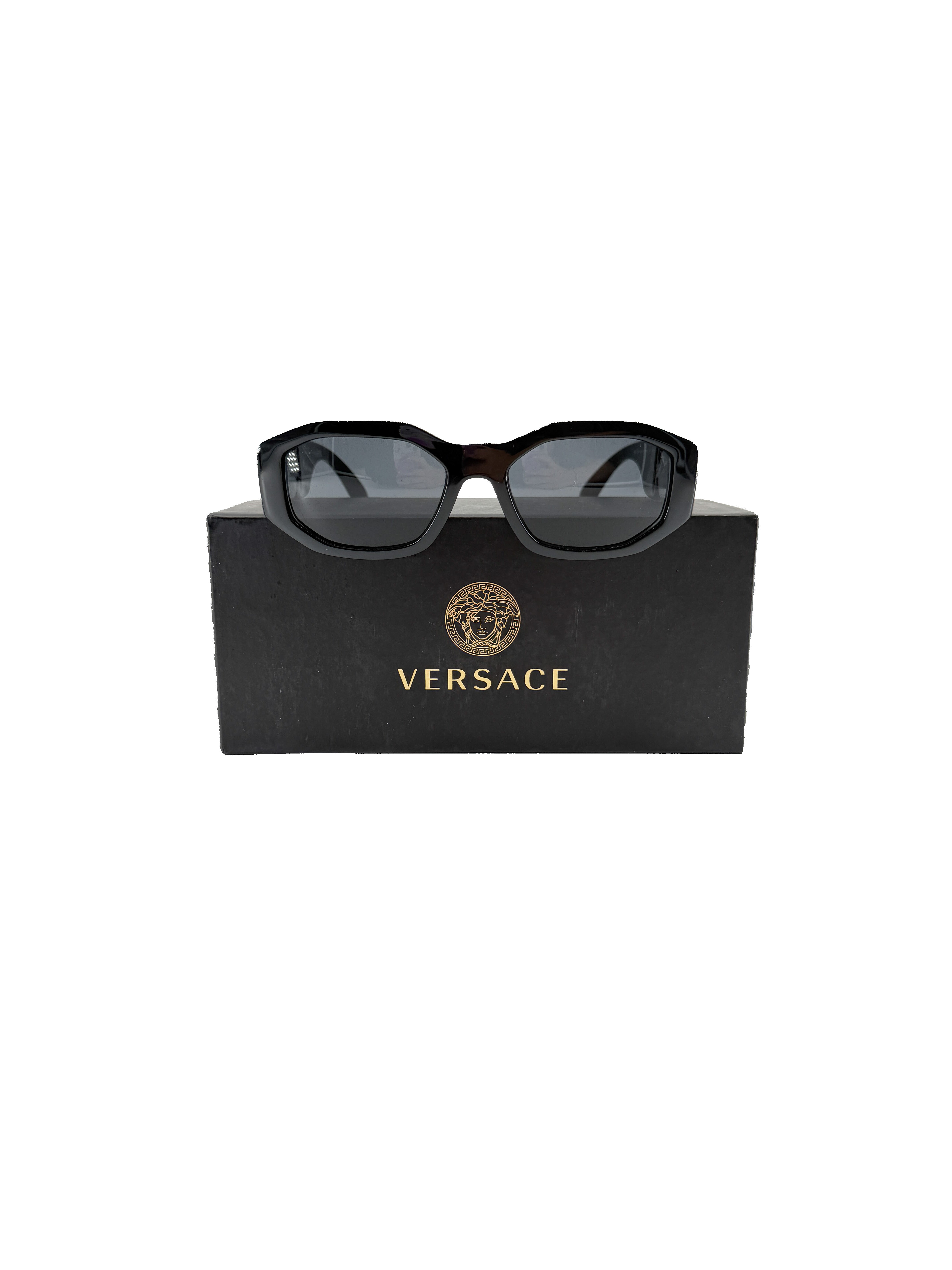Versace black Medusa Biggie sunglasses MOD 4361
