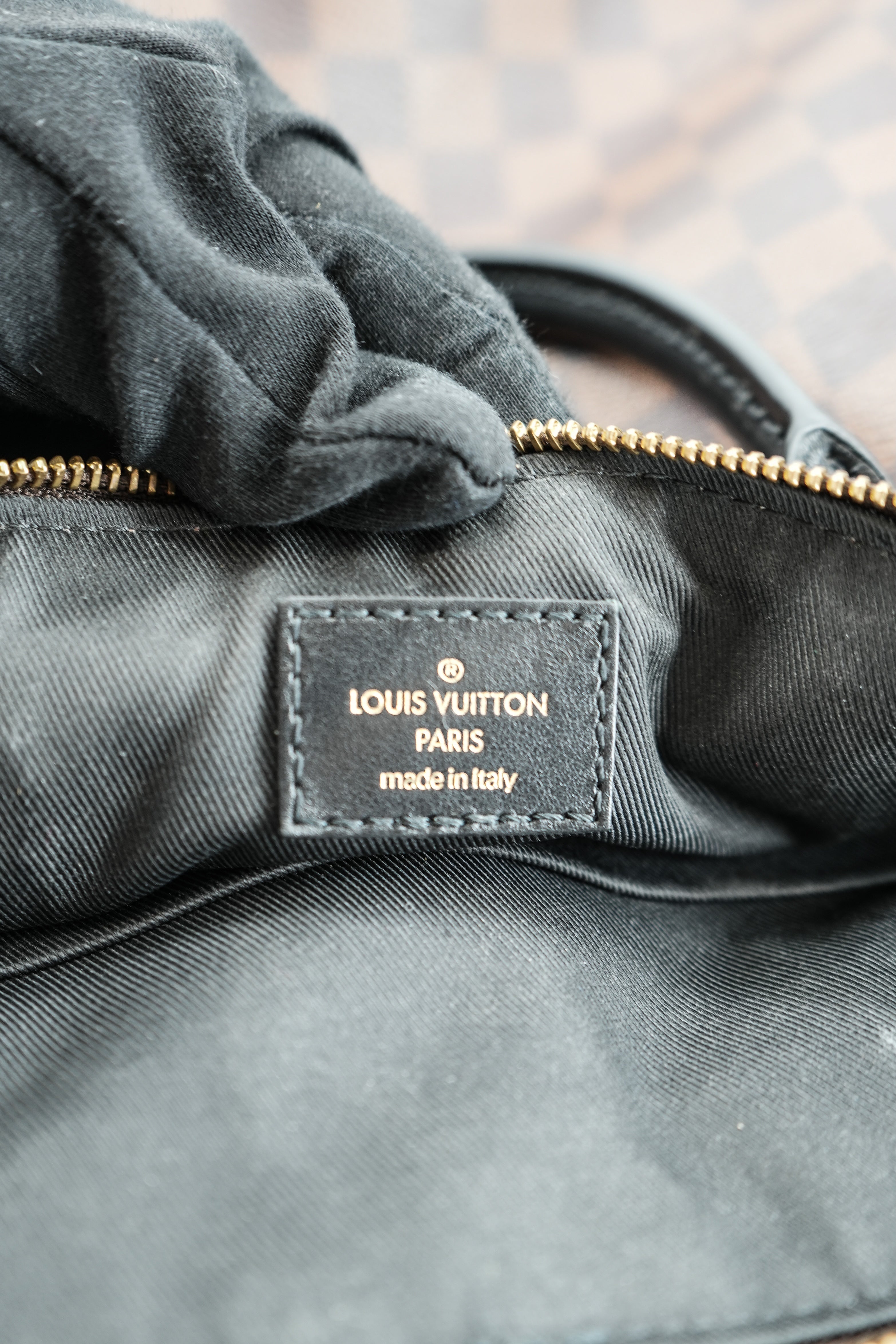 Louis Vuitton damier ebene Odeon tote NFC