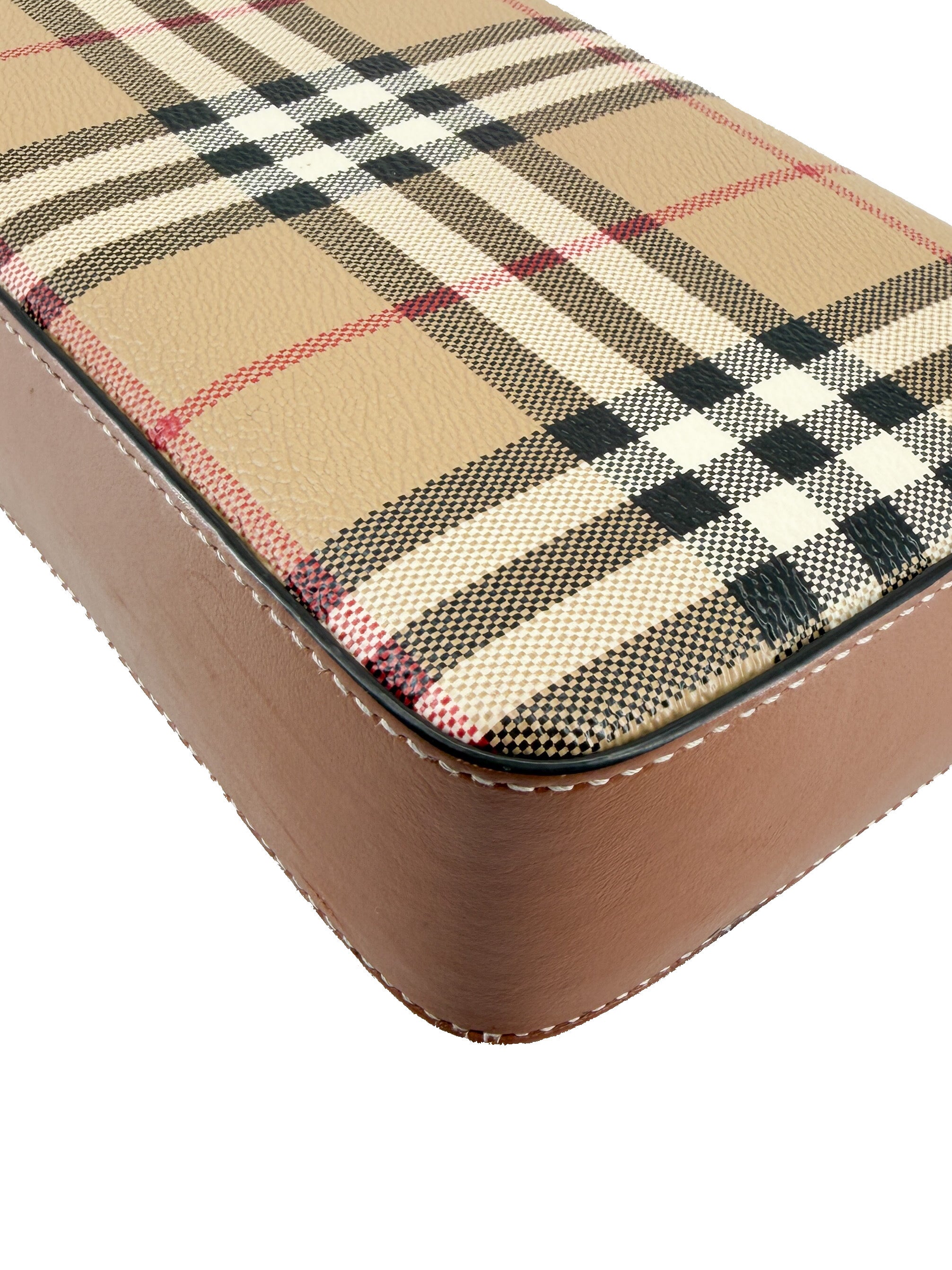 Burberry Hampshire check flap crossbody MDICSSTU75CHI