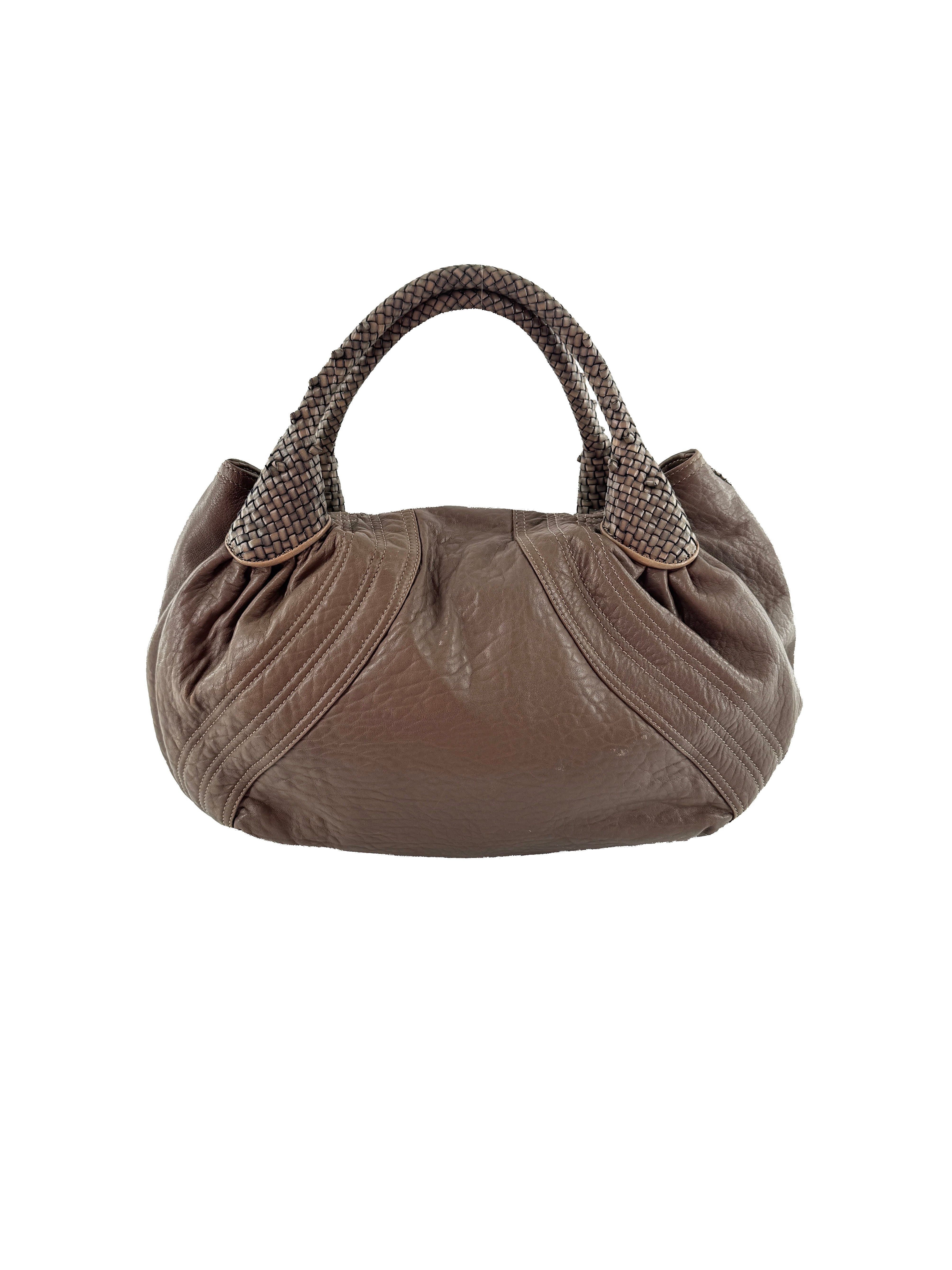 Fendi nappa leather Spy taupe 2415-8BR511-RQ1-089