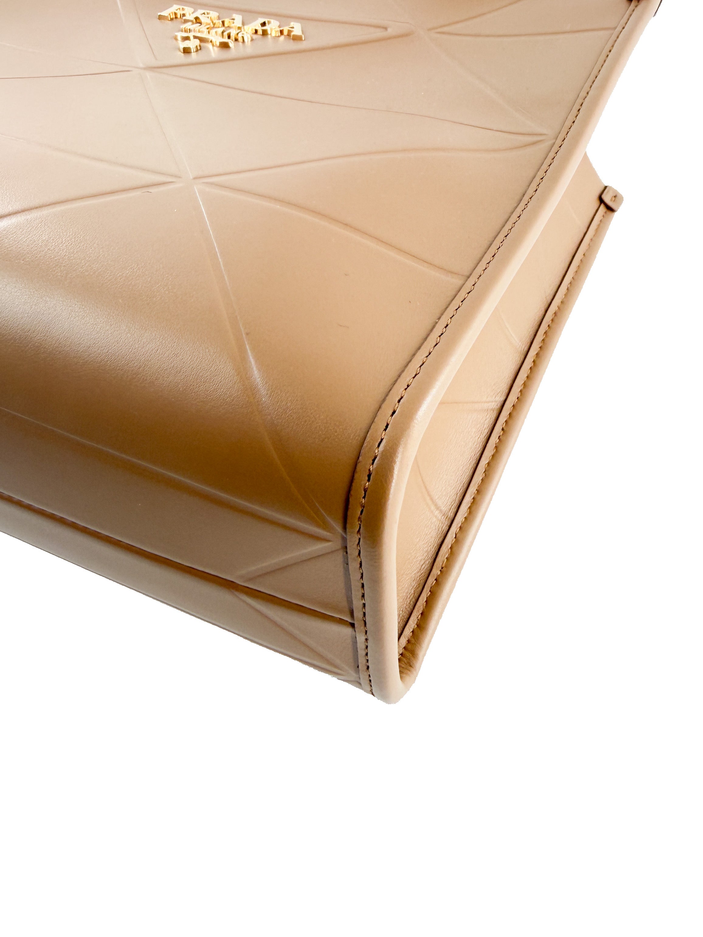 Prada symbole leather tote small 31 A3