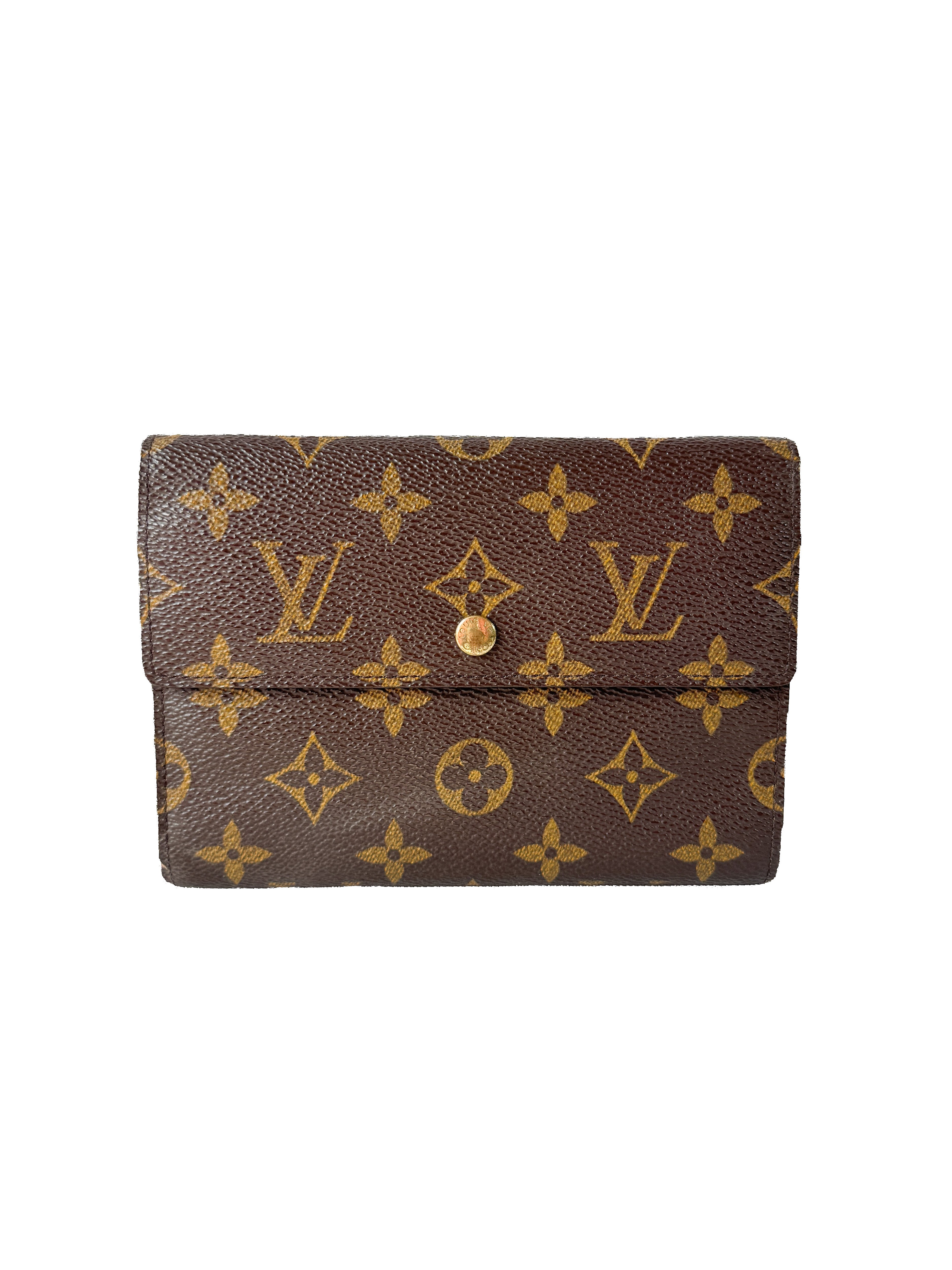 Louis Vuitton monogram Porte Tresor Etui Paper wallet SP0012