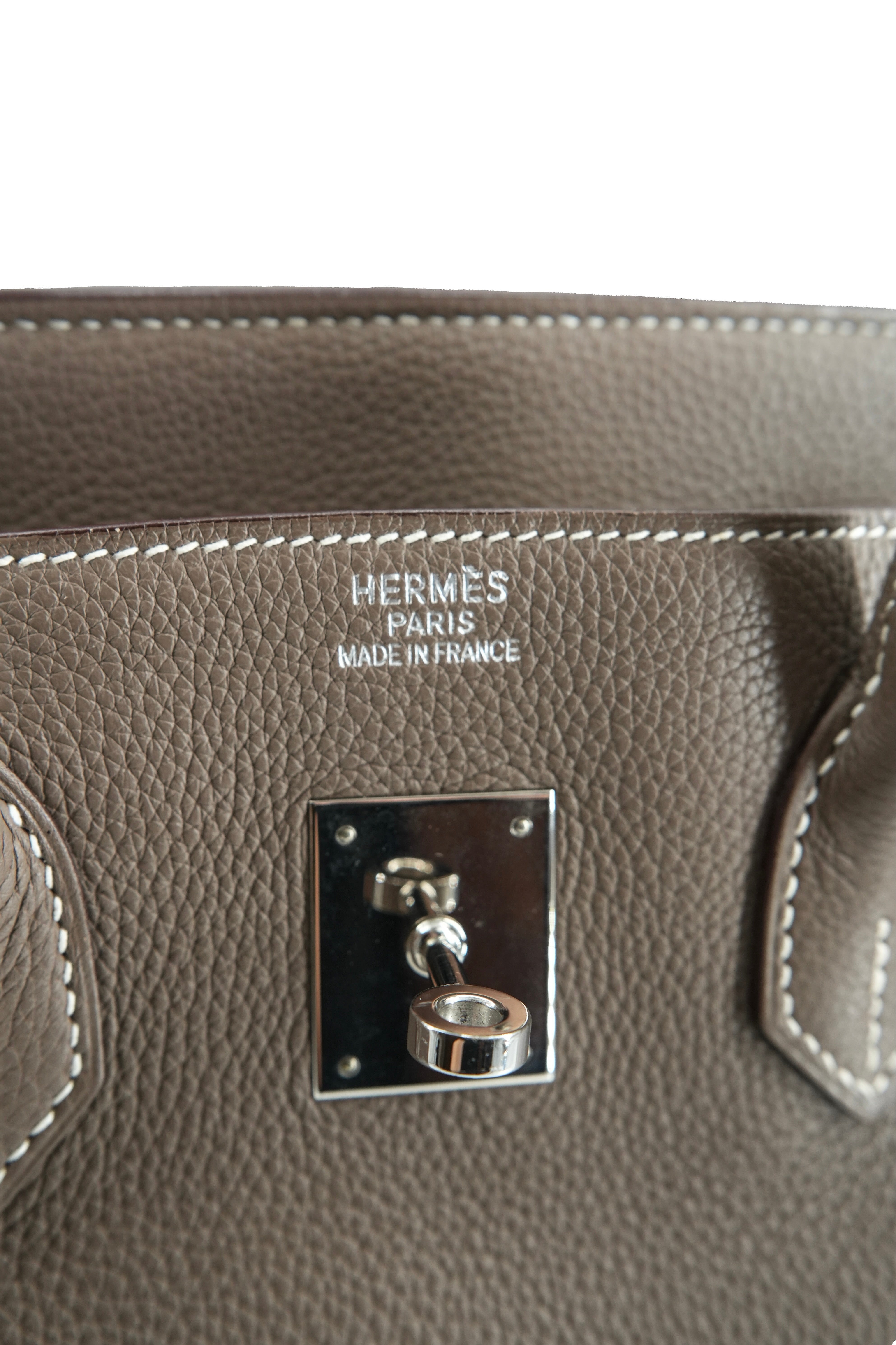 Hermès togo Birkin 35 Etoupe