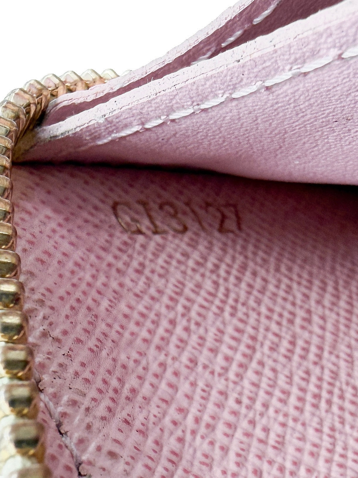 Louis Vuitton damier azur Clemence wallet GI3127