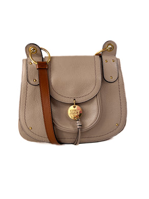 See by Chloe dark taupe and brown leather Susie crossbody