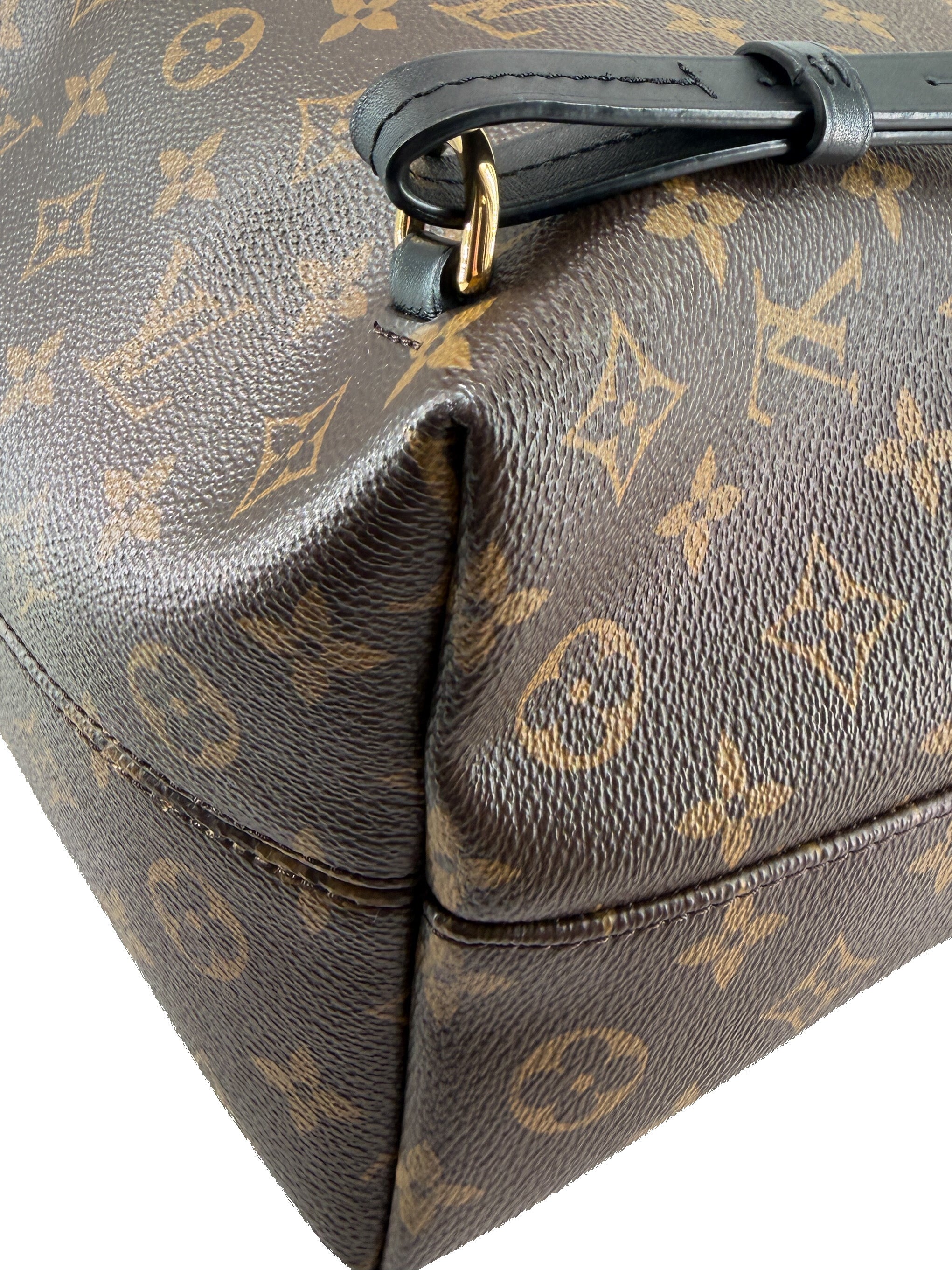 Louis Vuitton monogram black Montsouris PM NM NFC