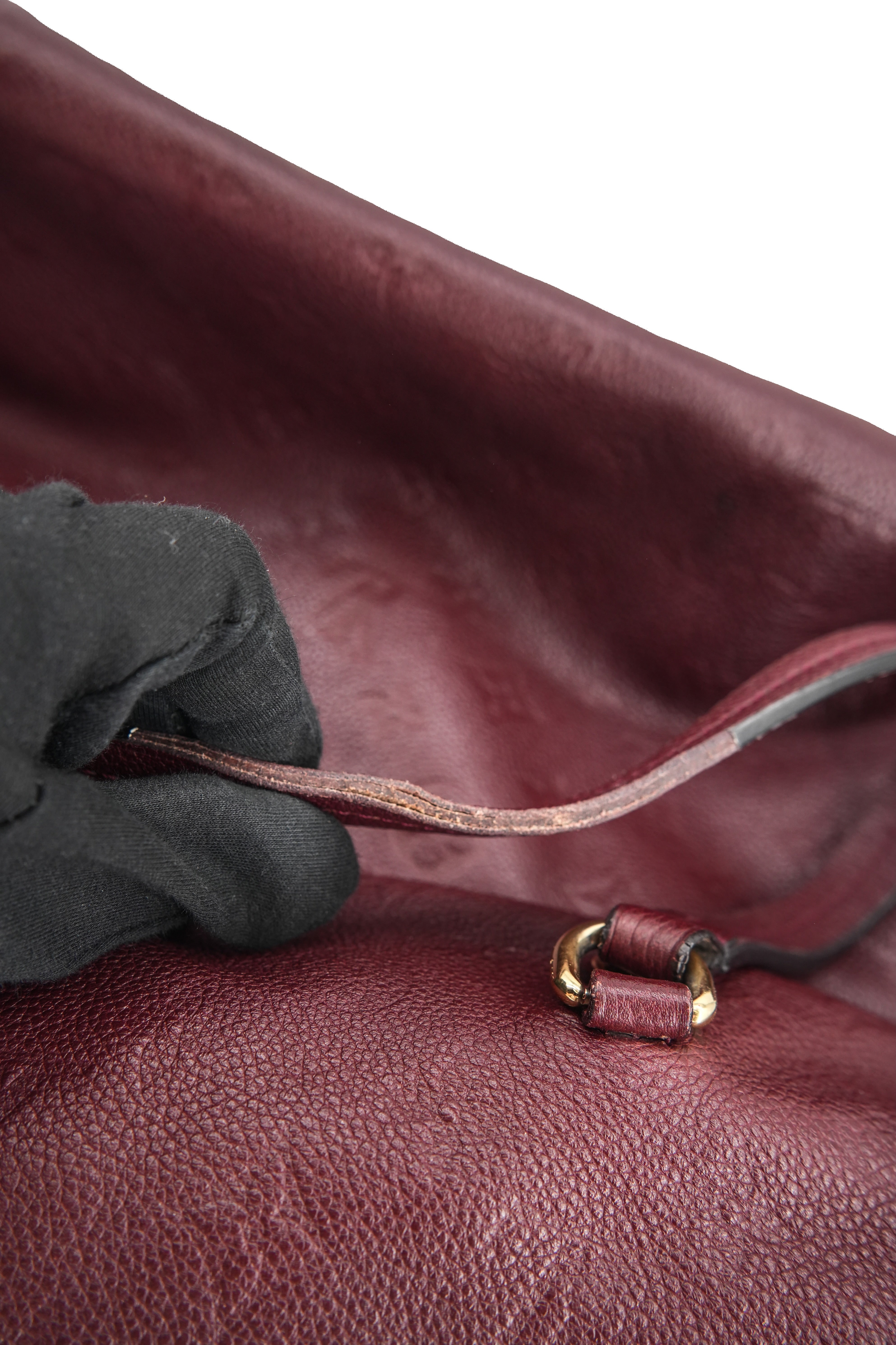 Louis Vuitton burgundy empreinte Lumineuse GM VI0191