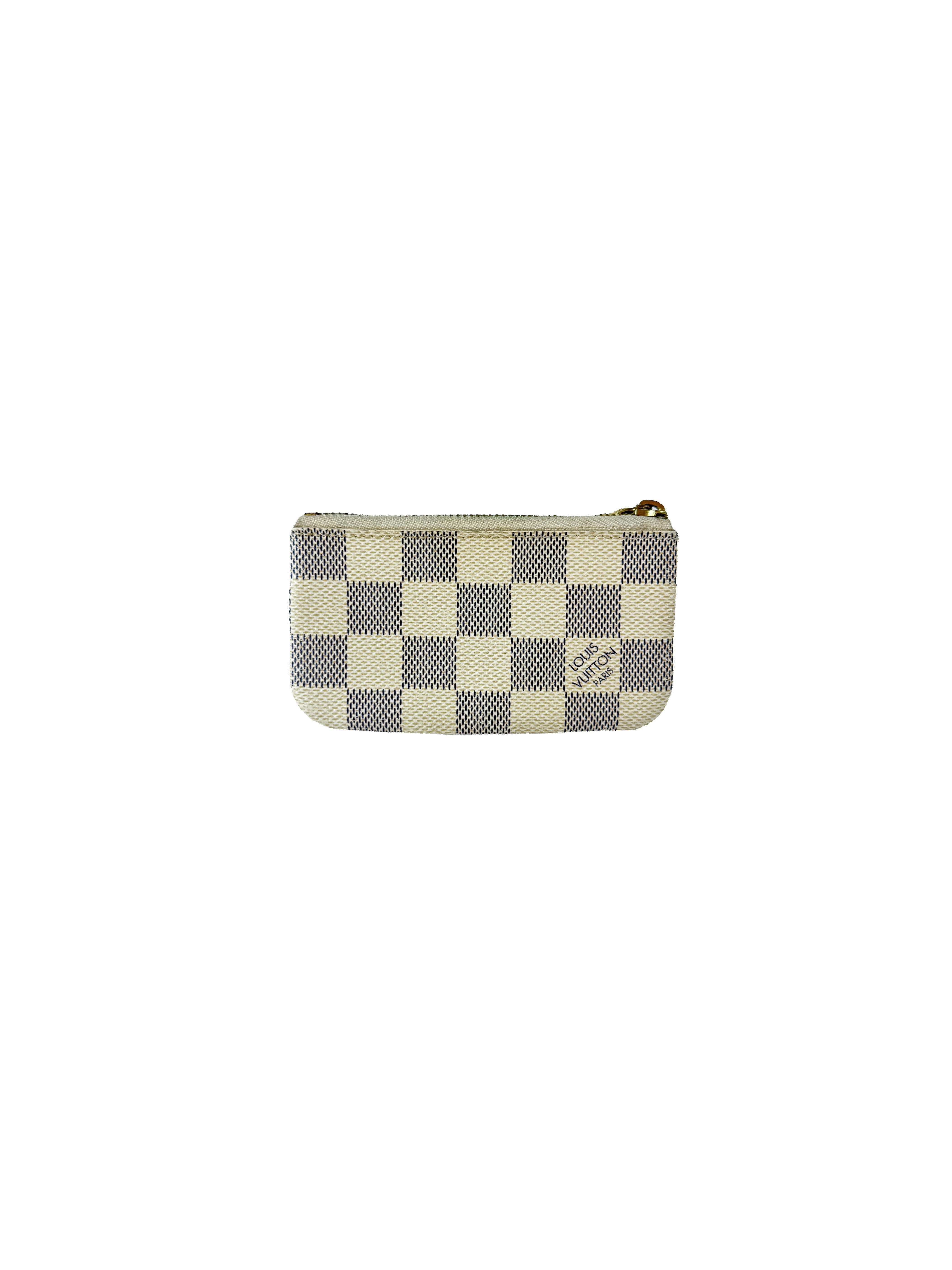 Louis Vuitton damier azur key pouch CA0191