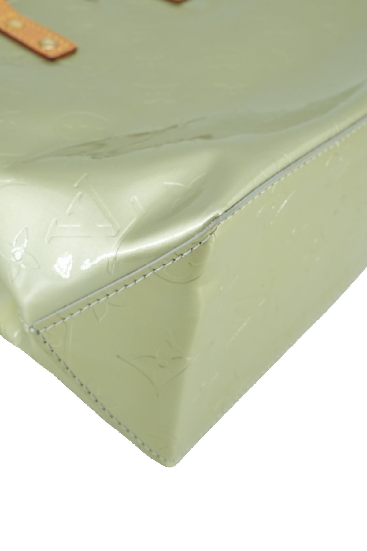 Louis Vuitton vernis green Reade PM MI1021