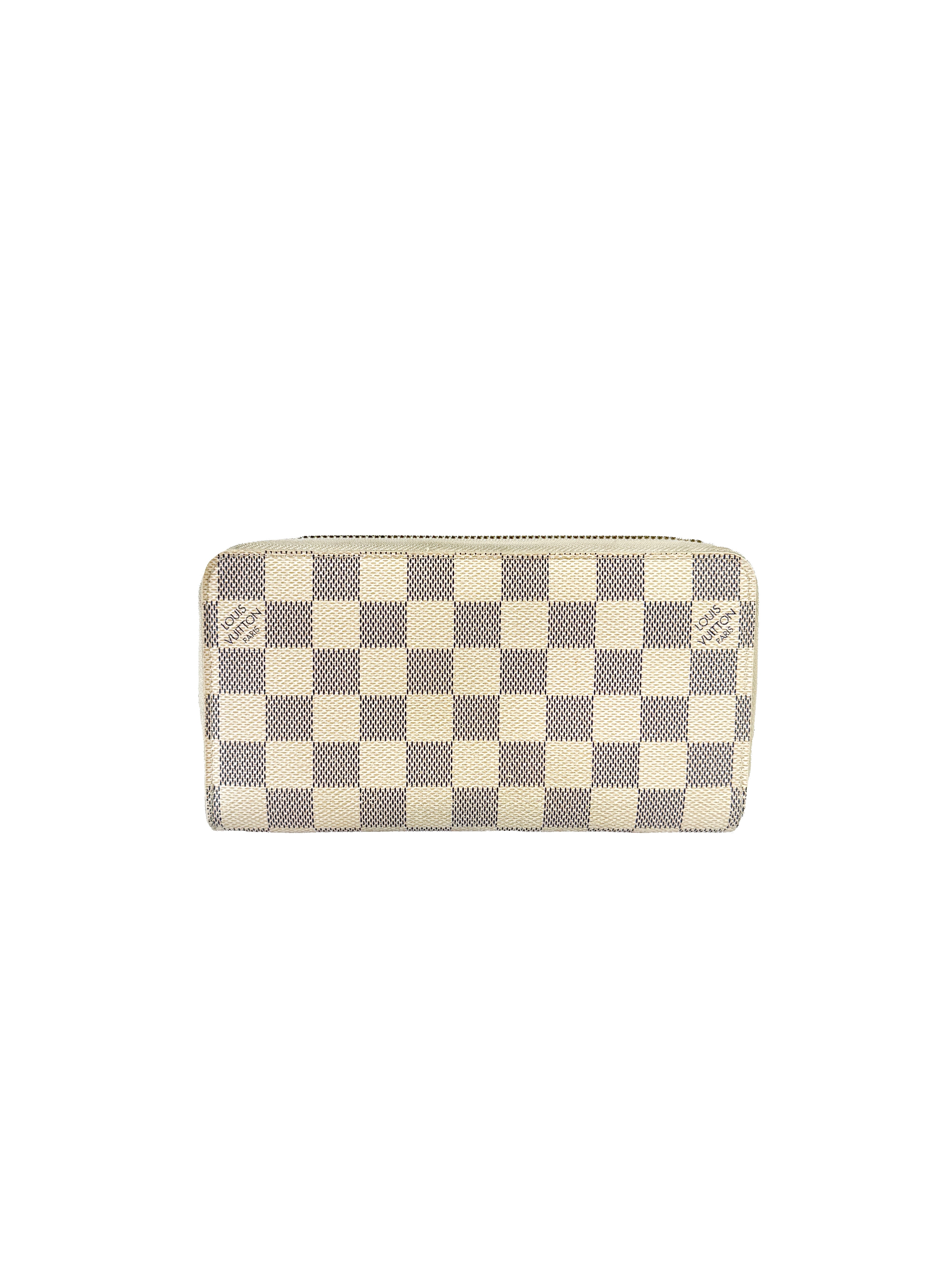 Louis Vuitton damier azur zippy wallet VI4087