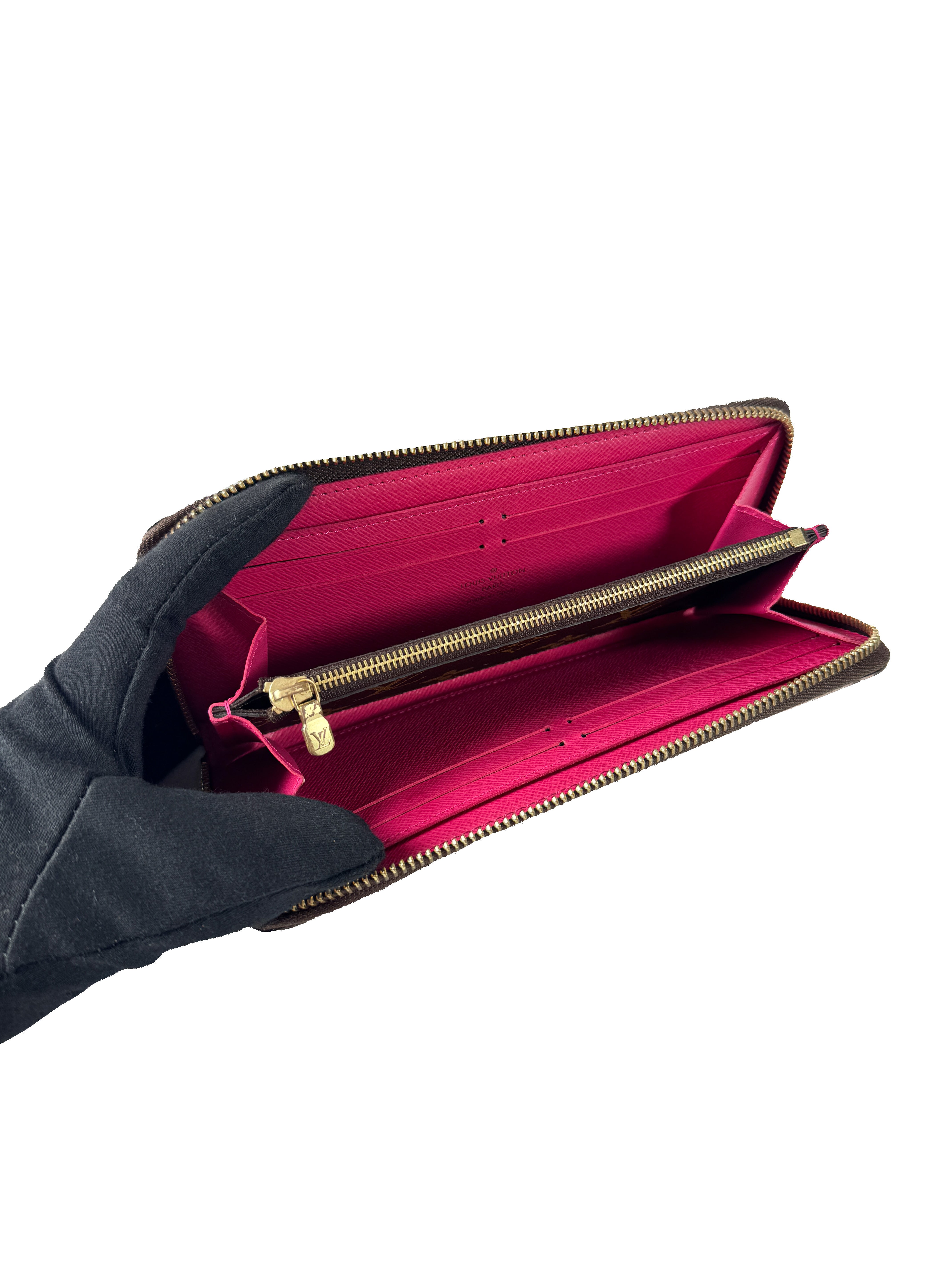 Louis Vuitton monogram floral limited edition Clemence wallet CT3167