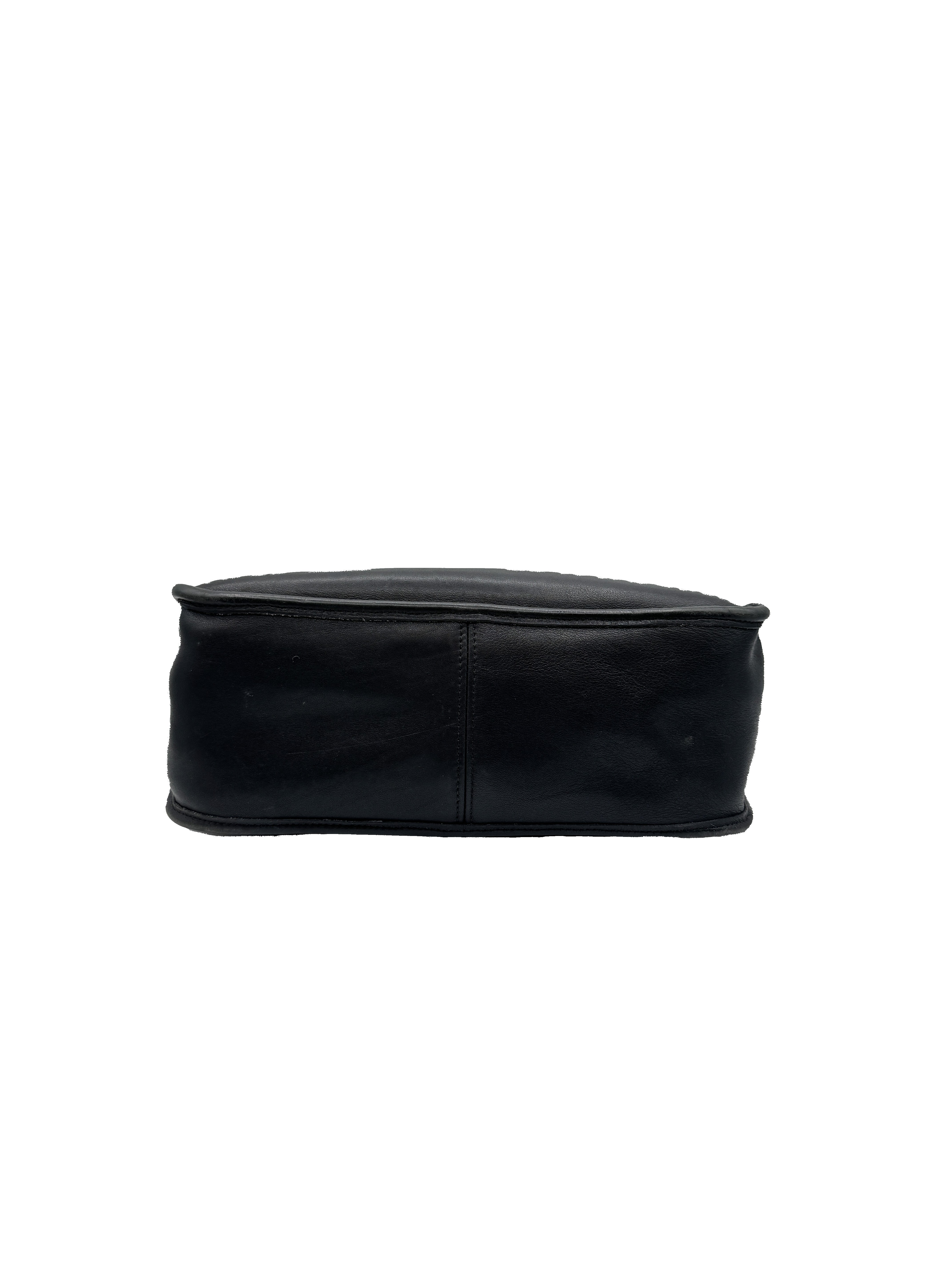 Coach black vintage Patricia's flap legacy bag 9951