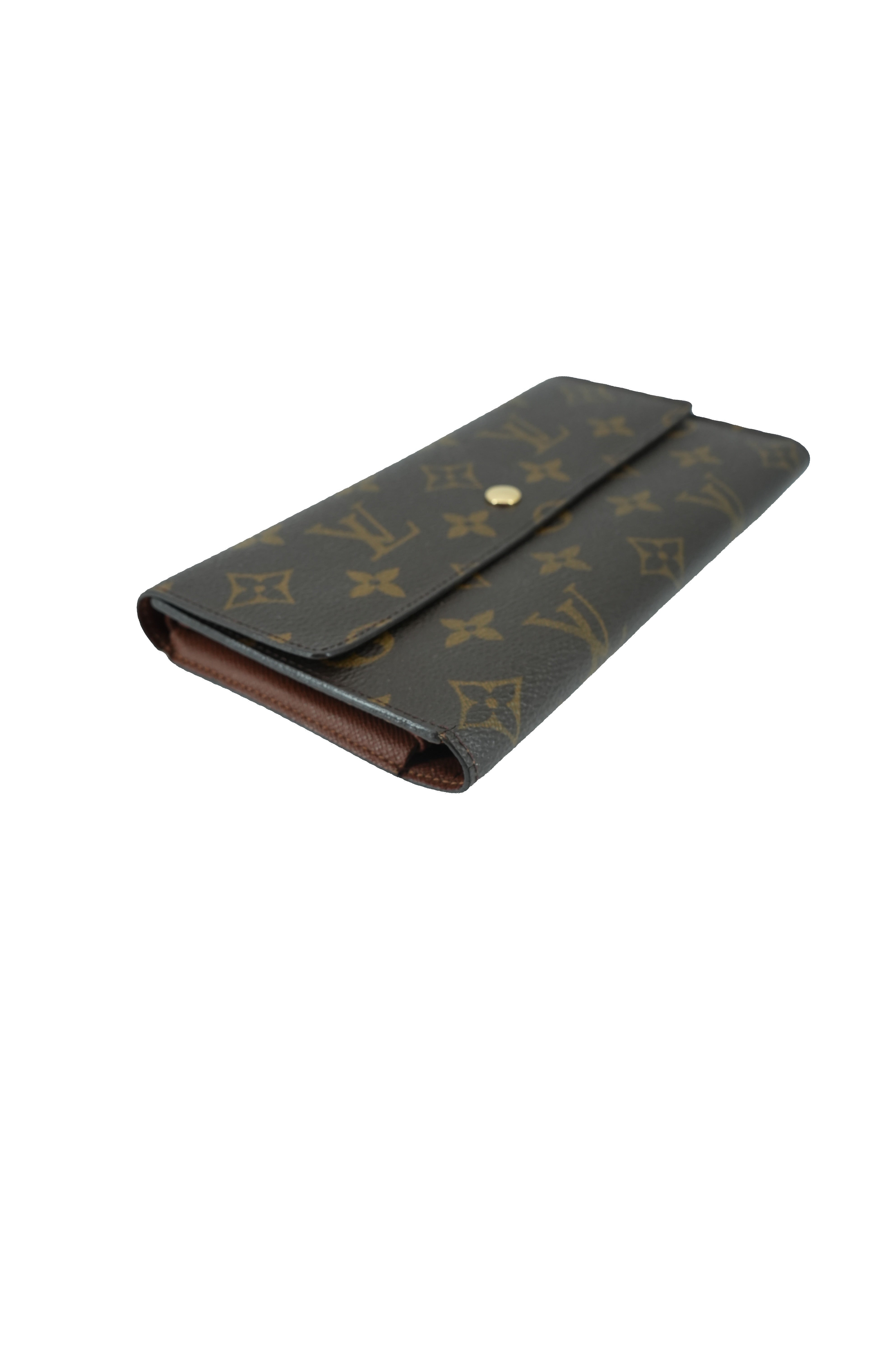 Louis Vuitton monogram Portefeuille International long wallet TH0012