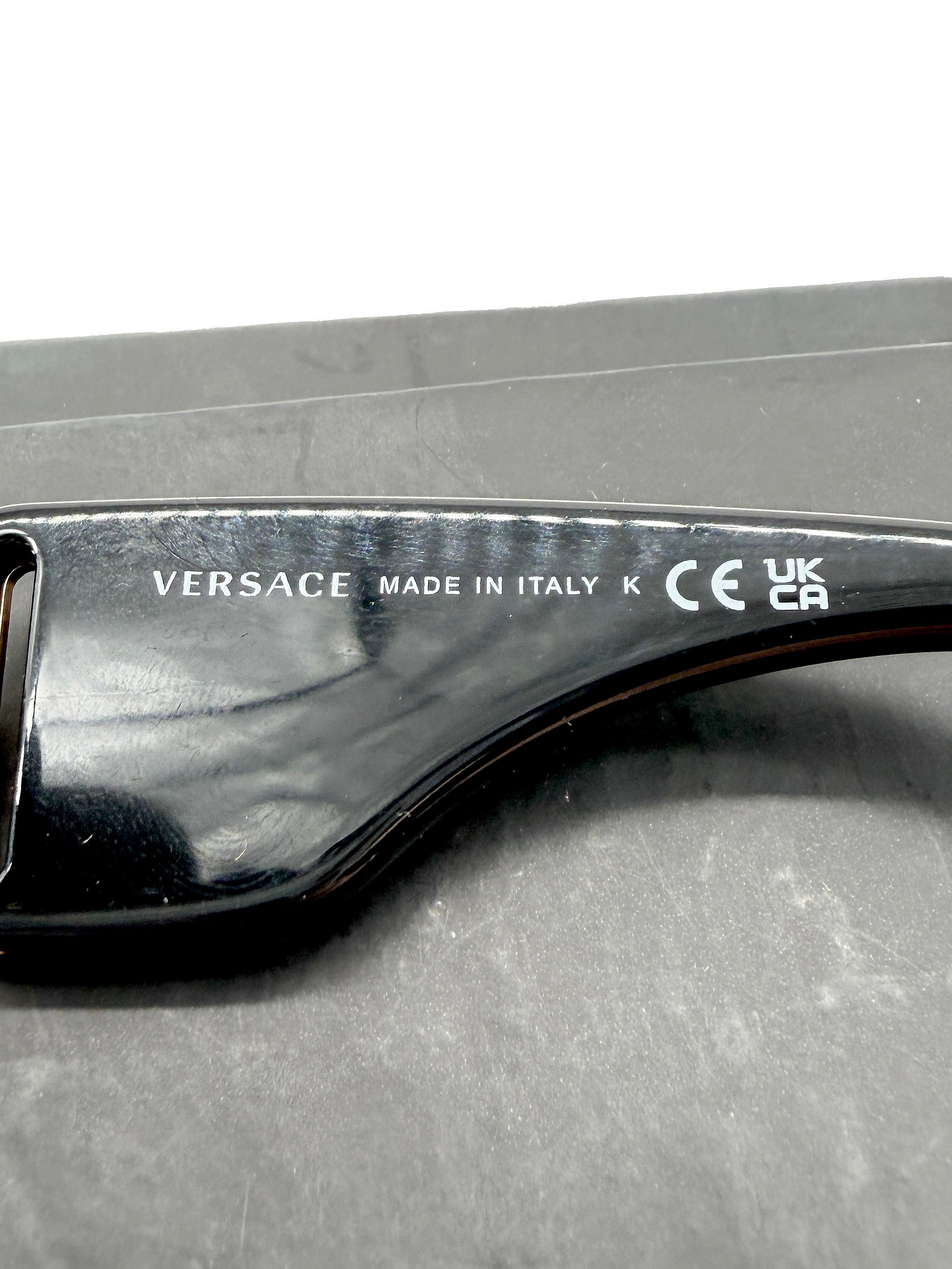 Versace black Medusa Biggie sunglasses MOD 4361
