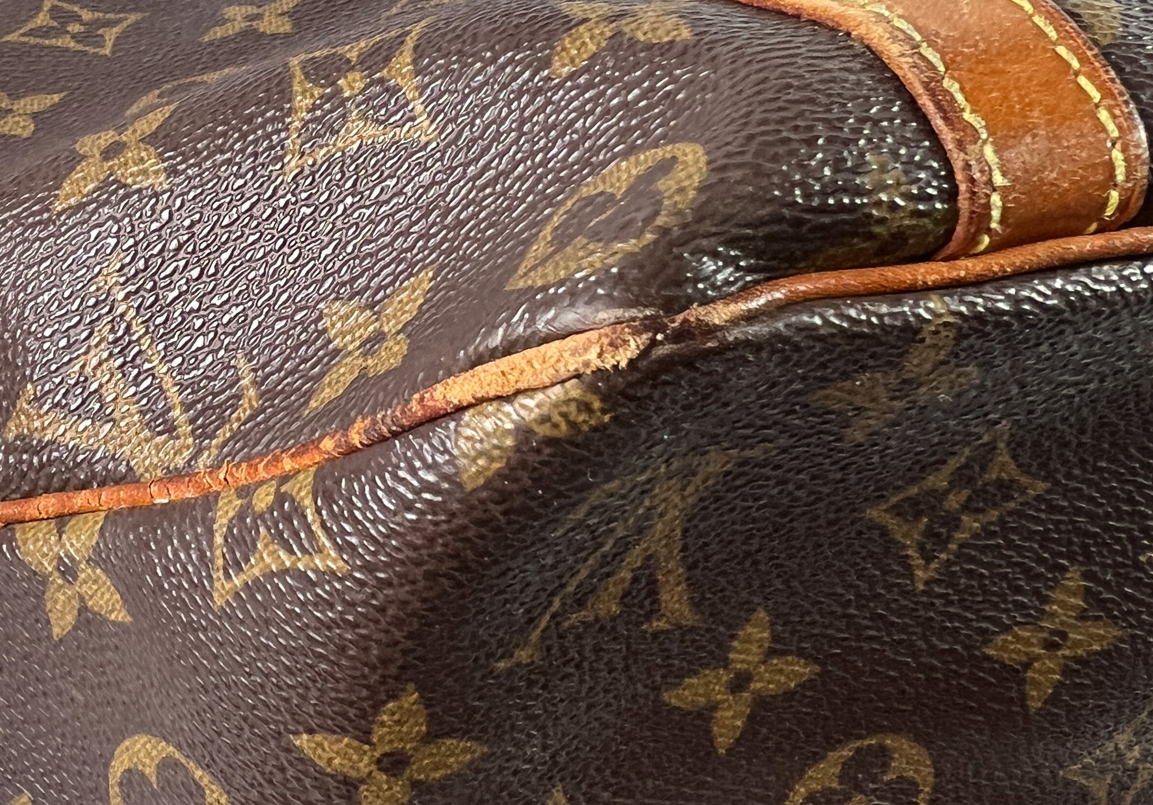 Louis Vuitton monogram Sac shopping tote 1998