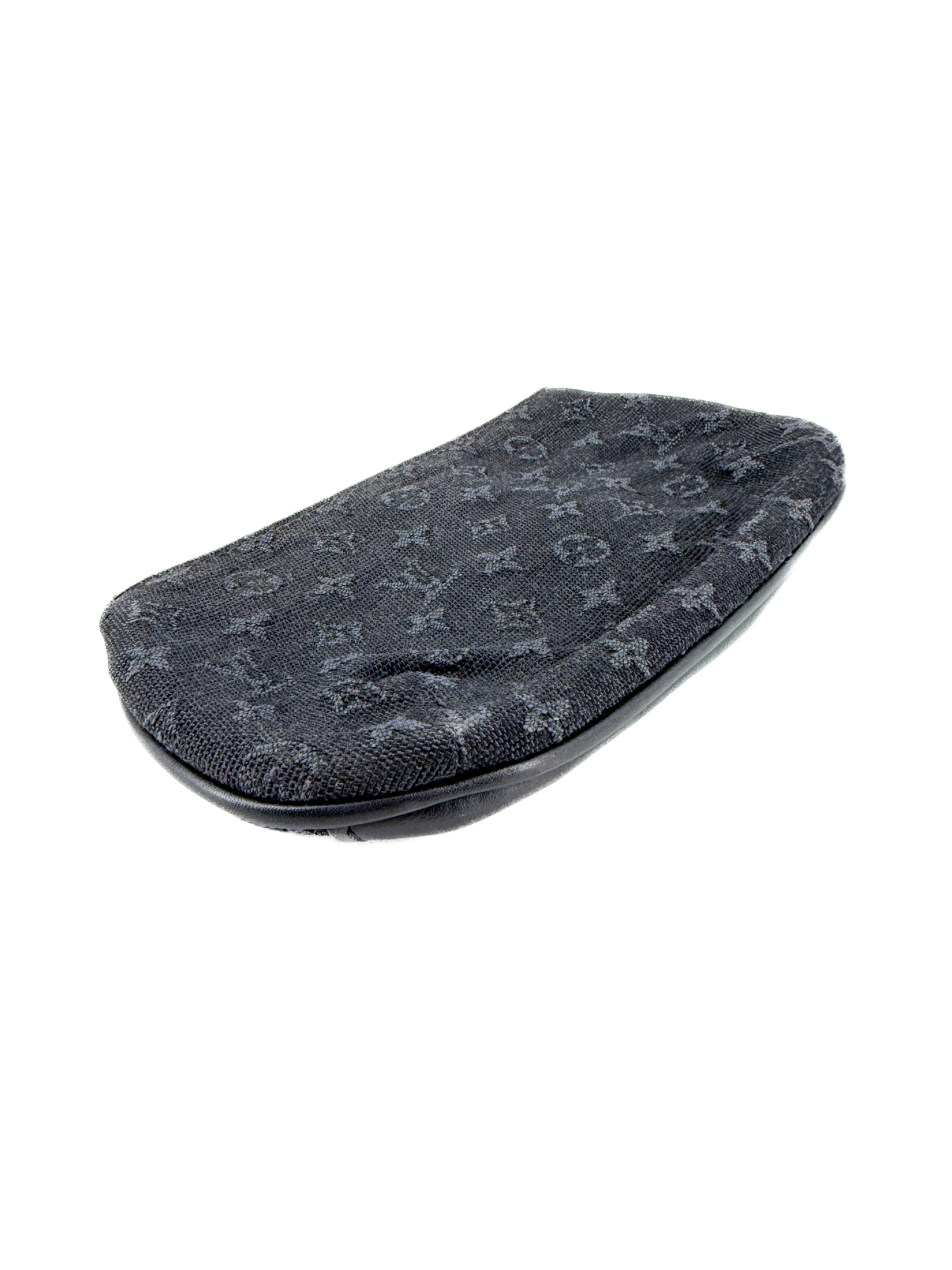 Louis Vuitton navy mini Anne Sophie pochette zip pouch FL0073