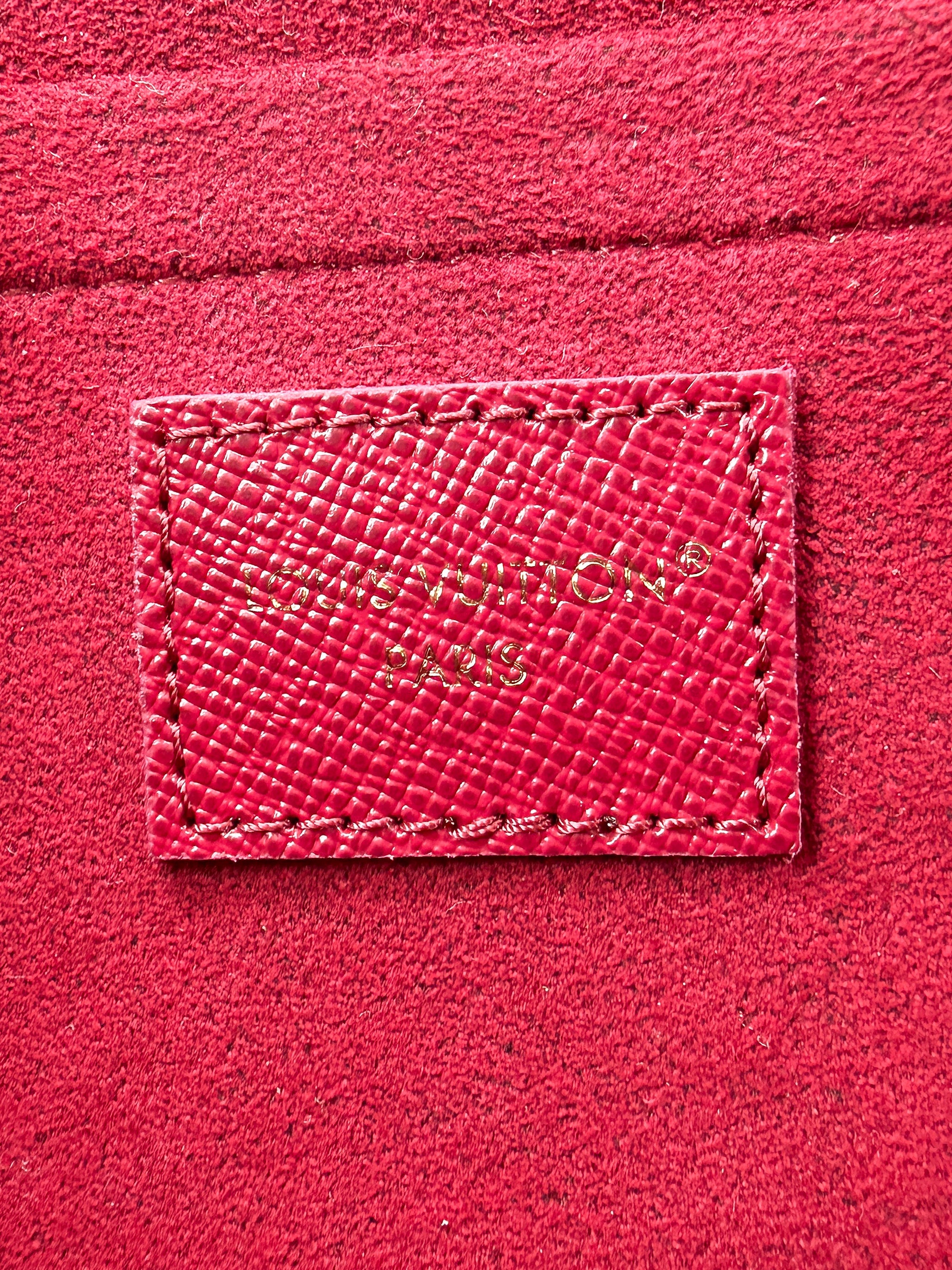 Louis Vuitton monogram Felicie Pochette w/inserts NFC