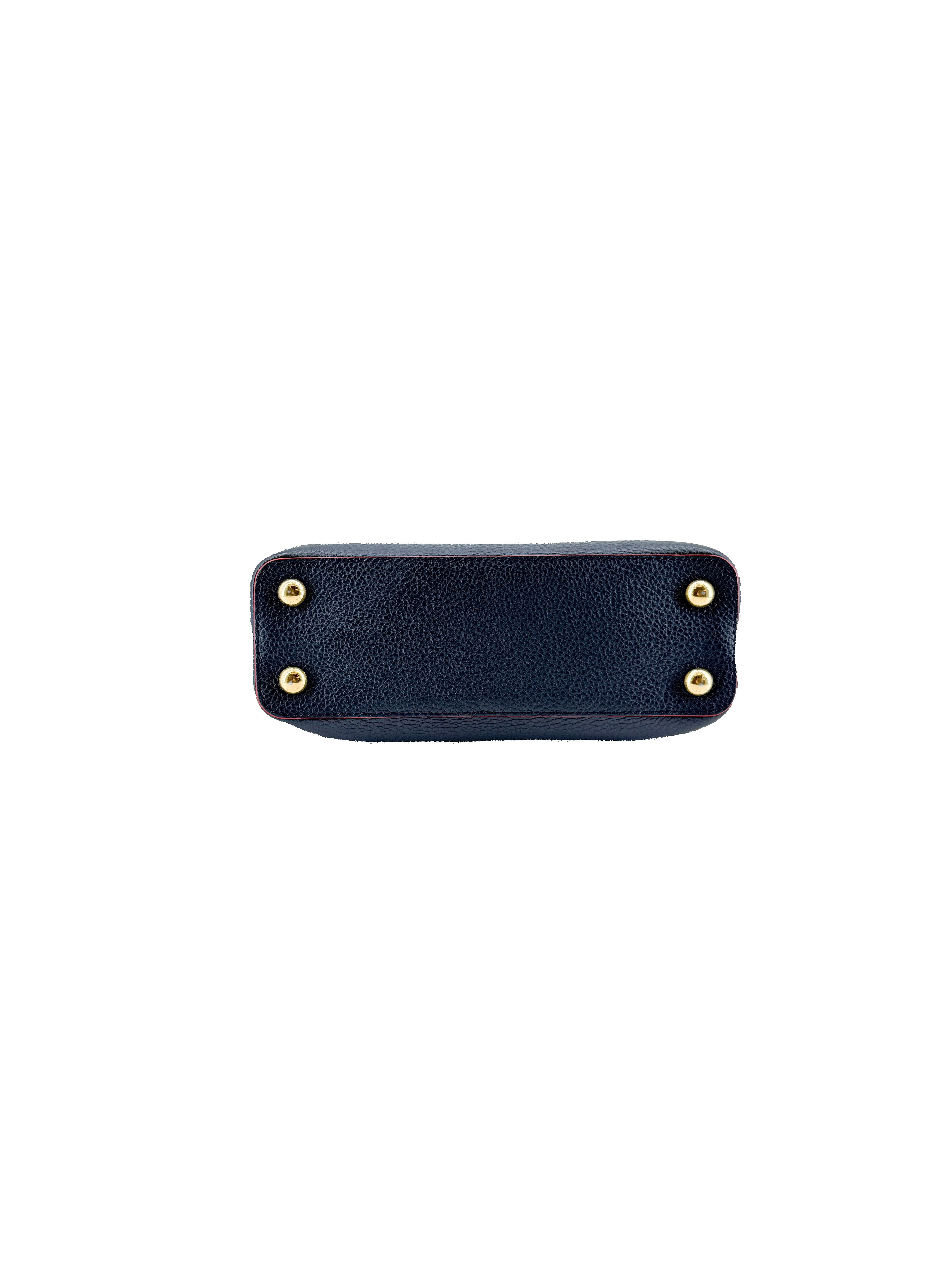Louis Vuittin marine rogue Capucines BB NFC