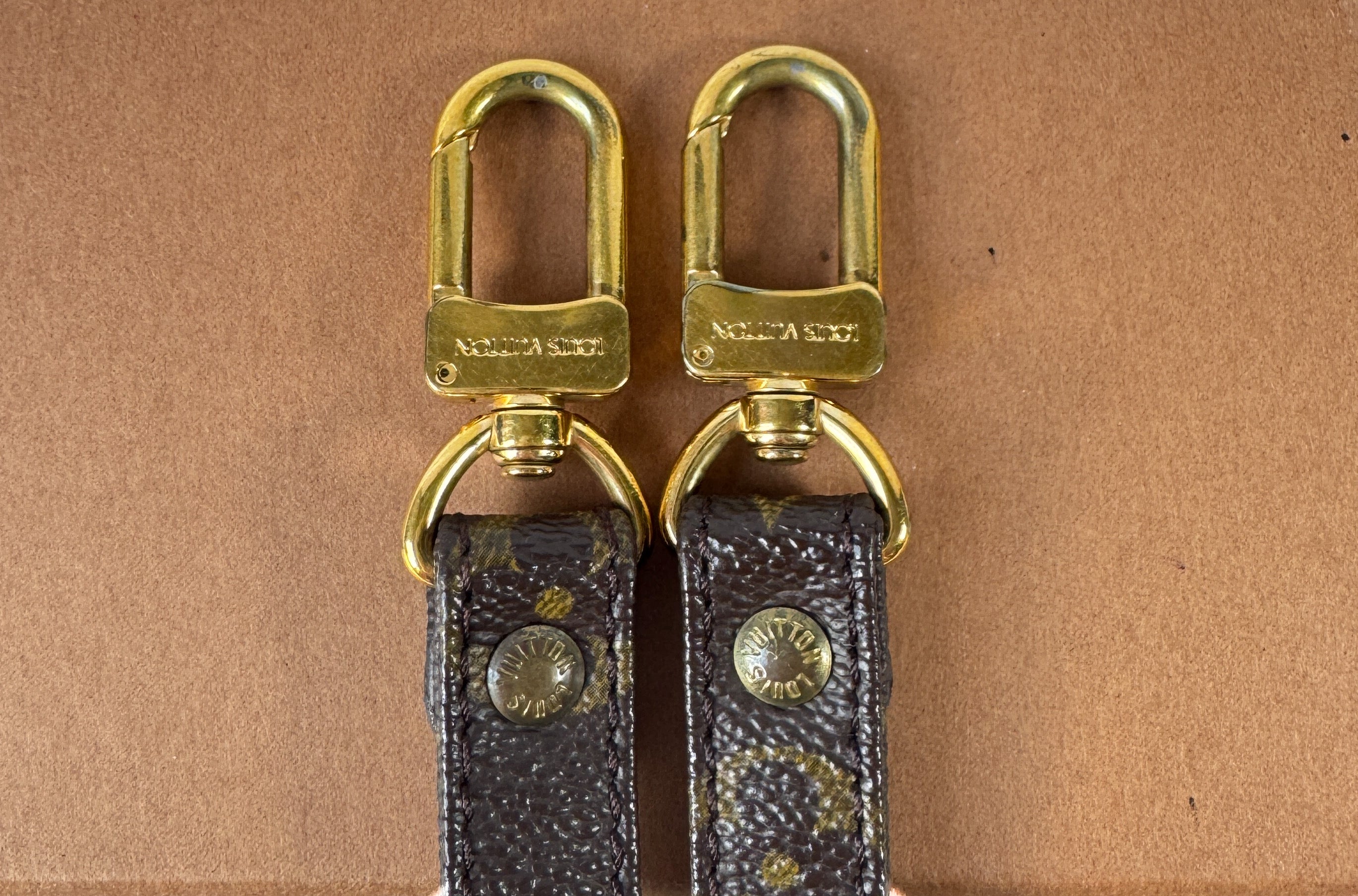 Louis Vuitton monogram strap