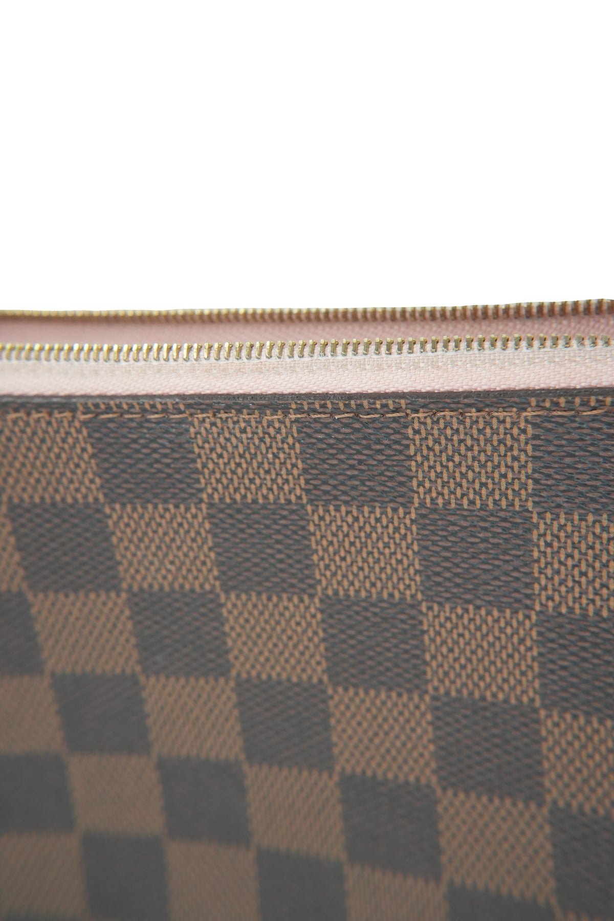 Louis Vuitton damier ebene neverfull pouch SD3167