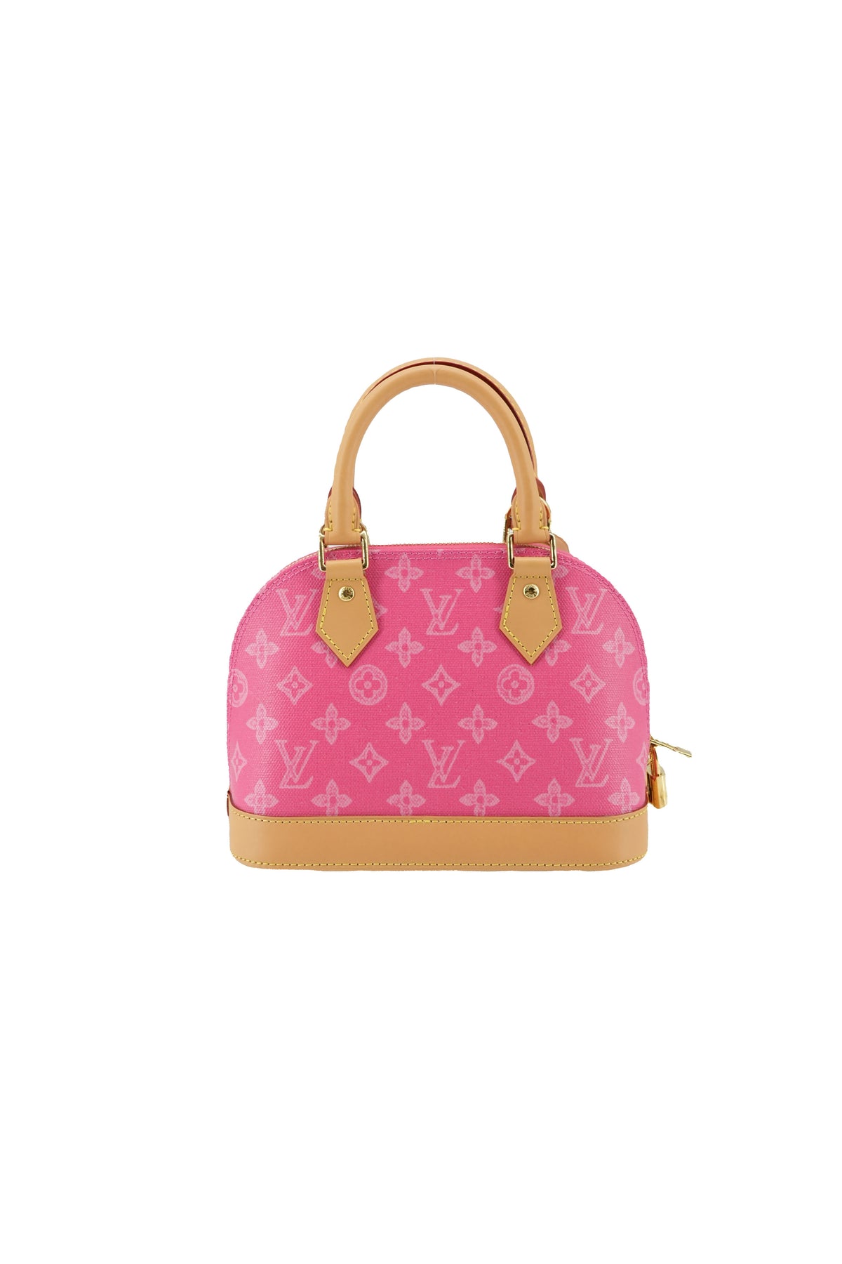 Louis Vuitton monogram Origine pink Alma BB NFC