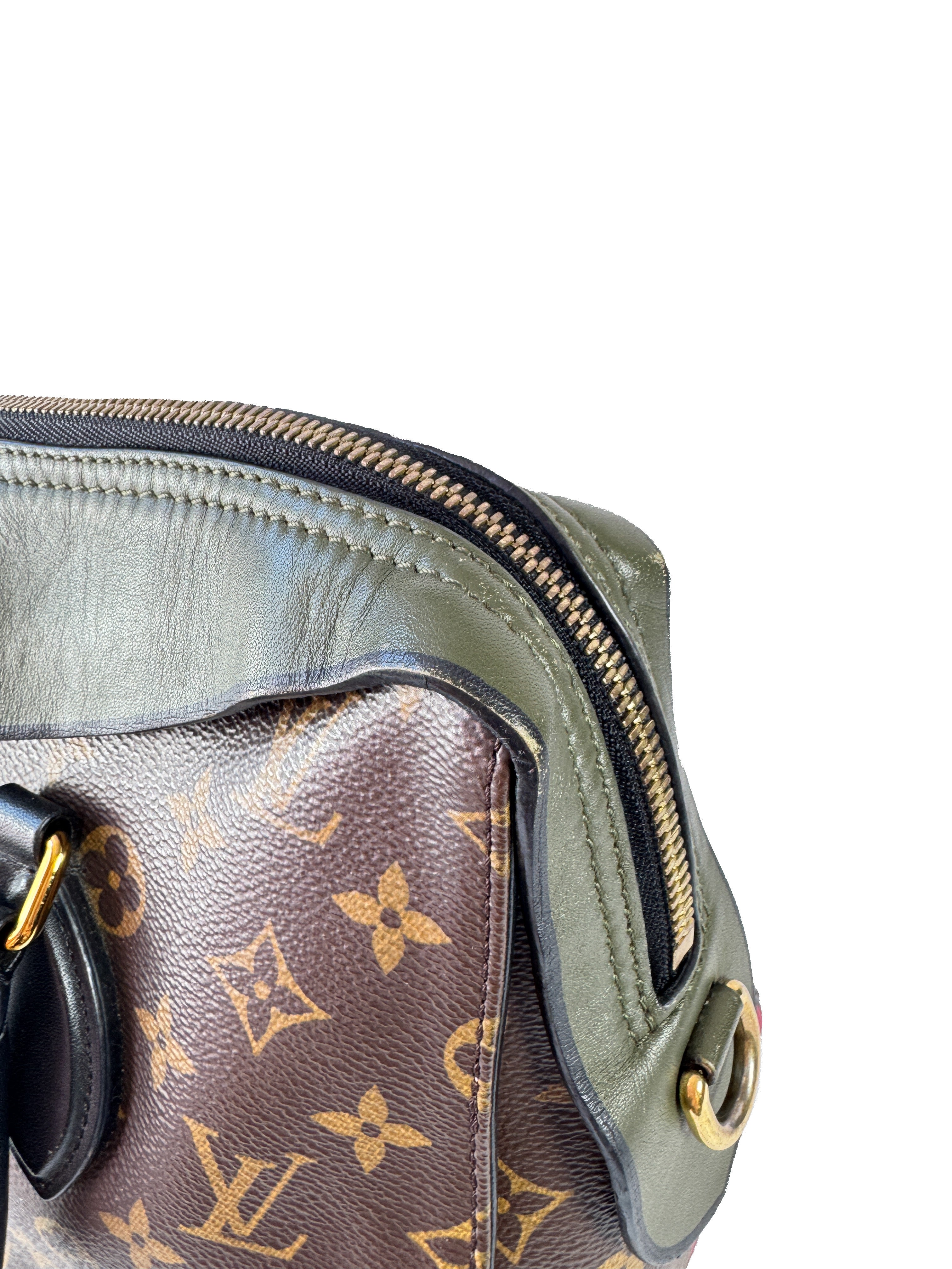 Louis Vuitton monogram khaki Tuileries bag AA0197