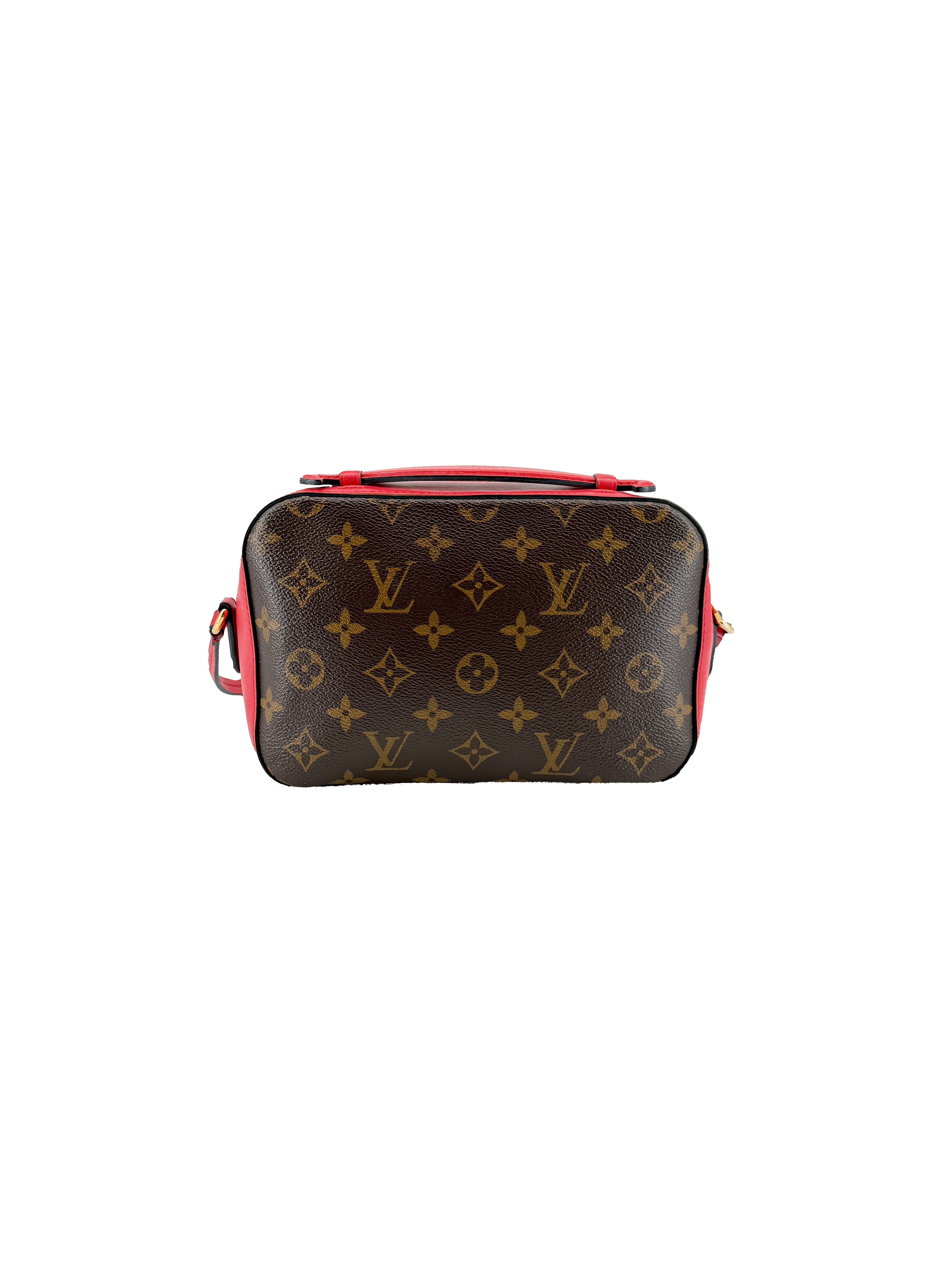 Louis Vuitton monogram red Saintonge CA2188