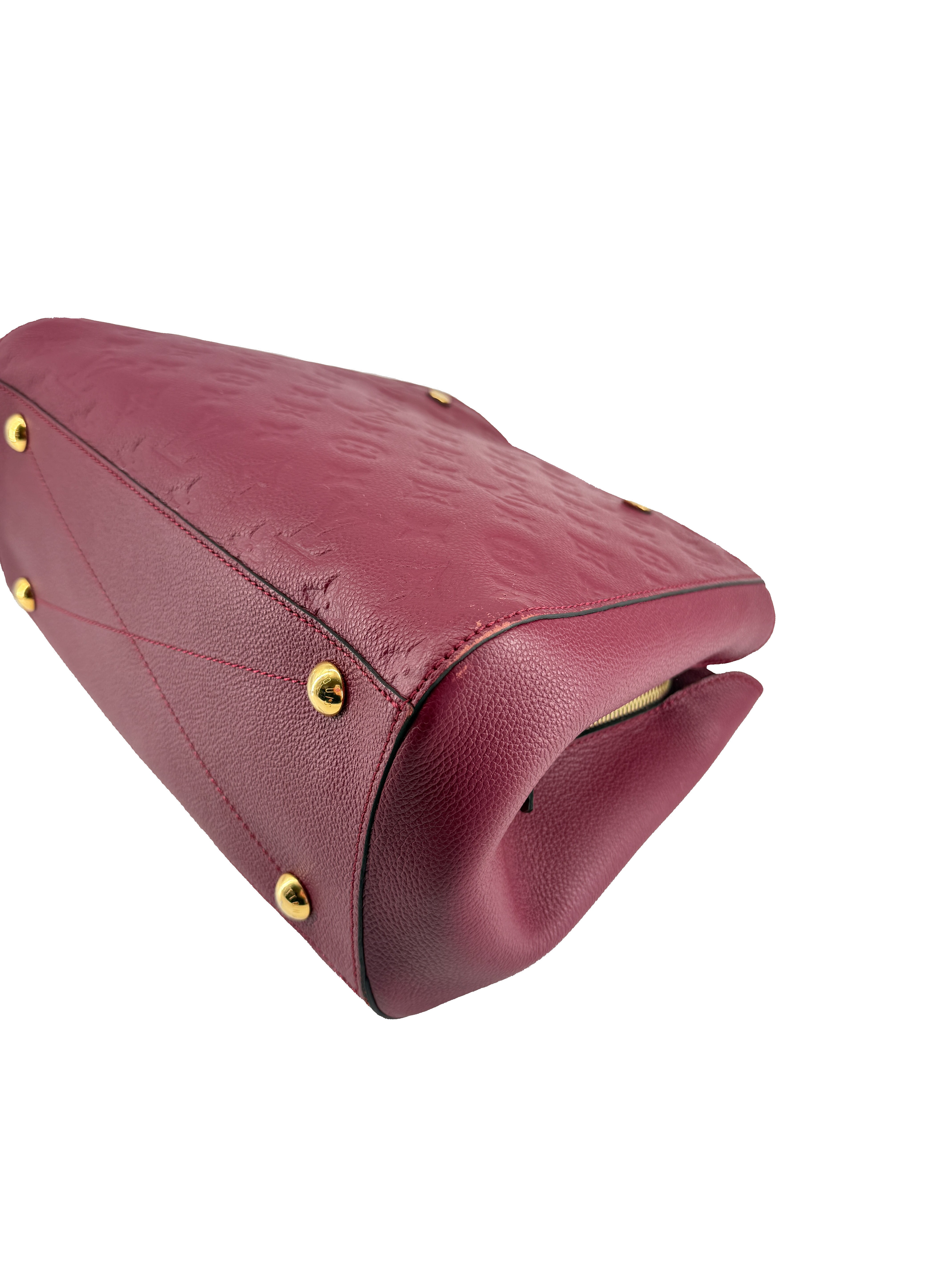 Louis Vuitton berry monogram empreinte Montaigne SP2138