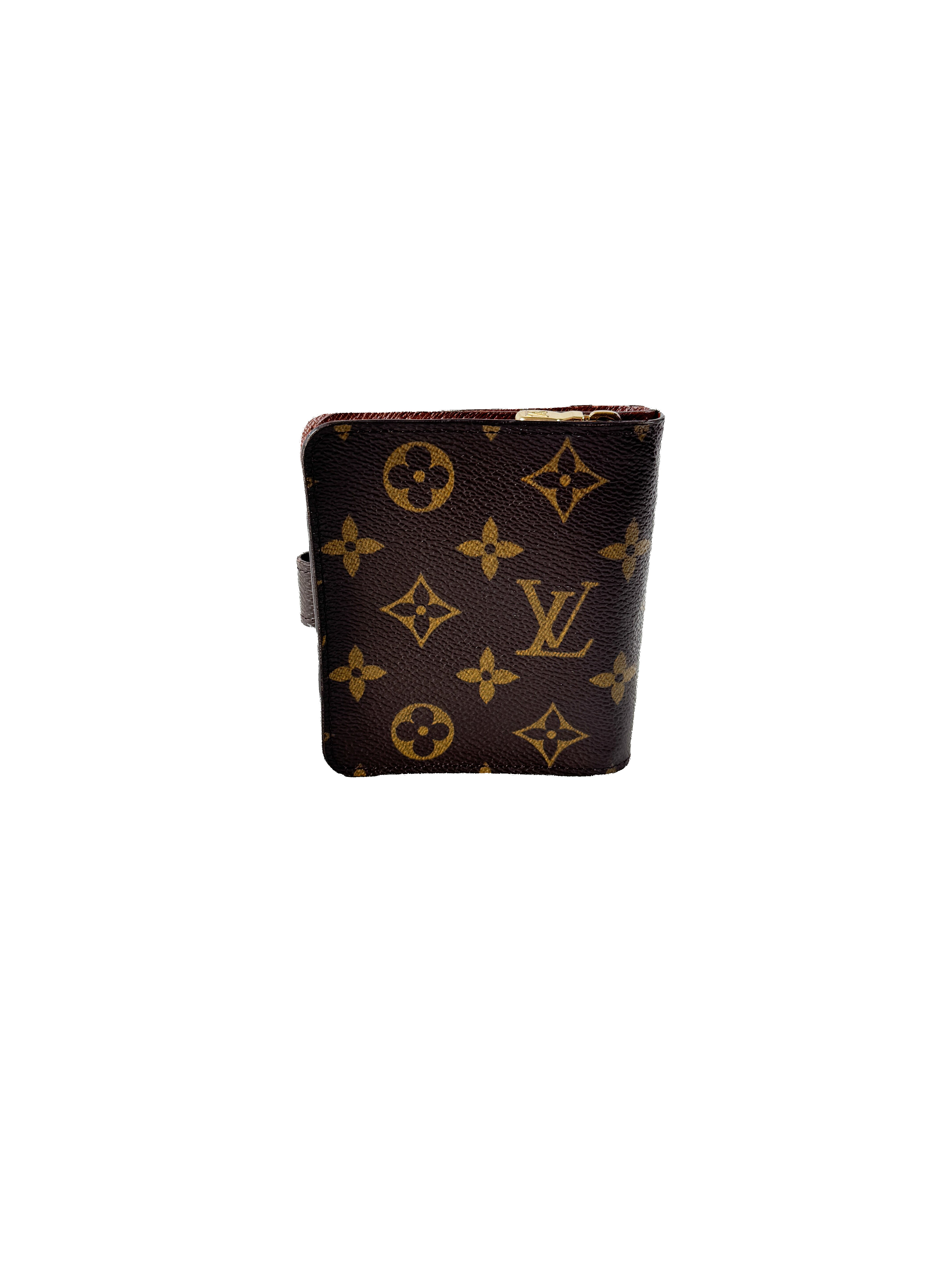 Louis Vuitton monogram compact wallet CT0064