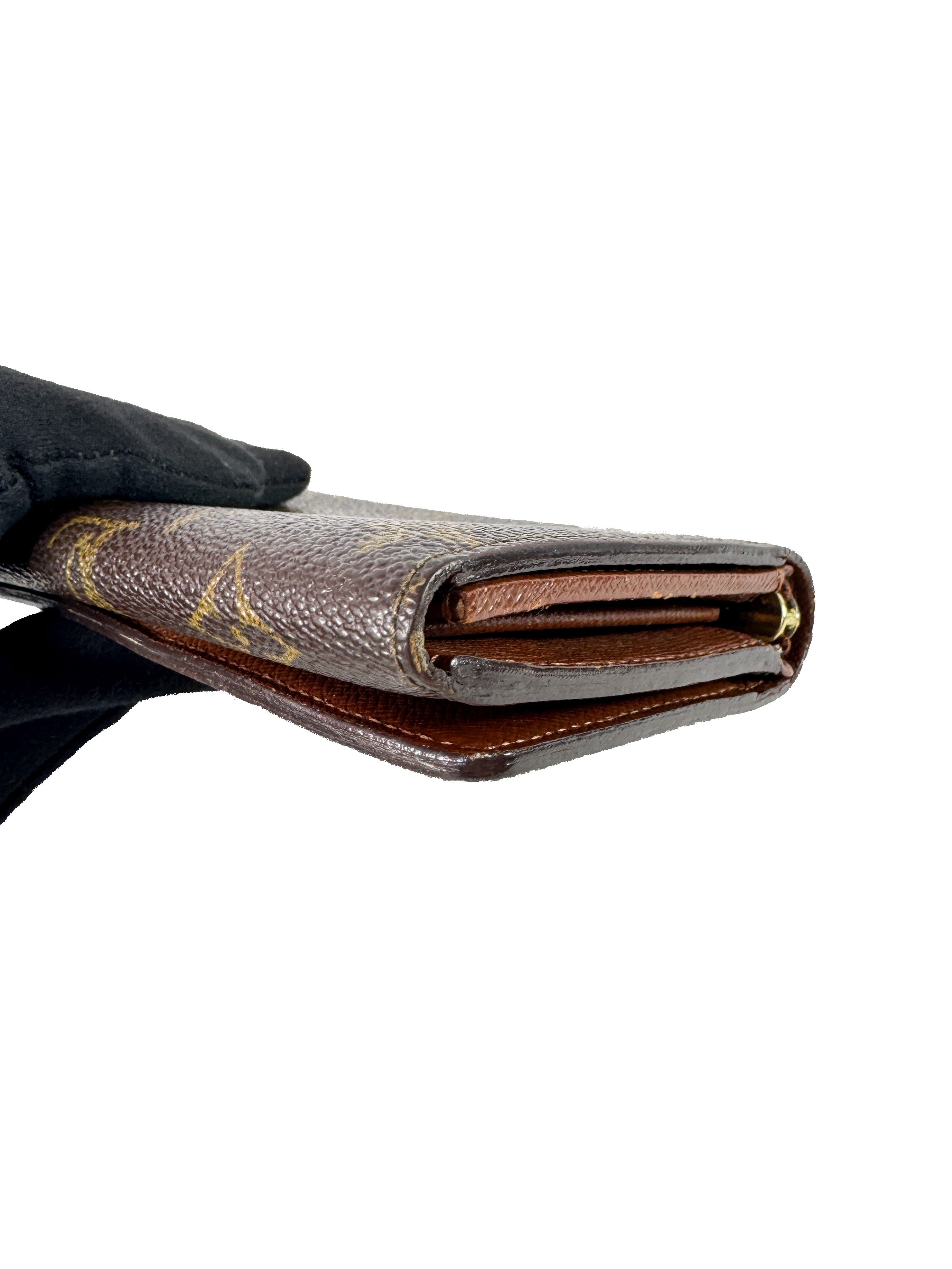 Louis Vuitton monogram vintage Tresor wallet CT1015