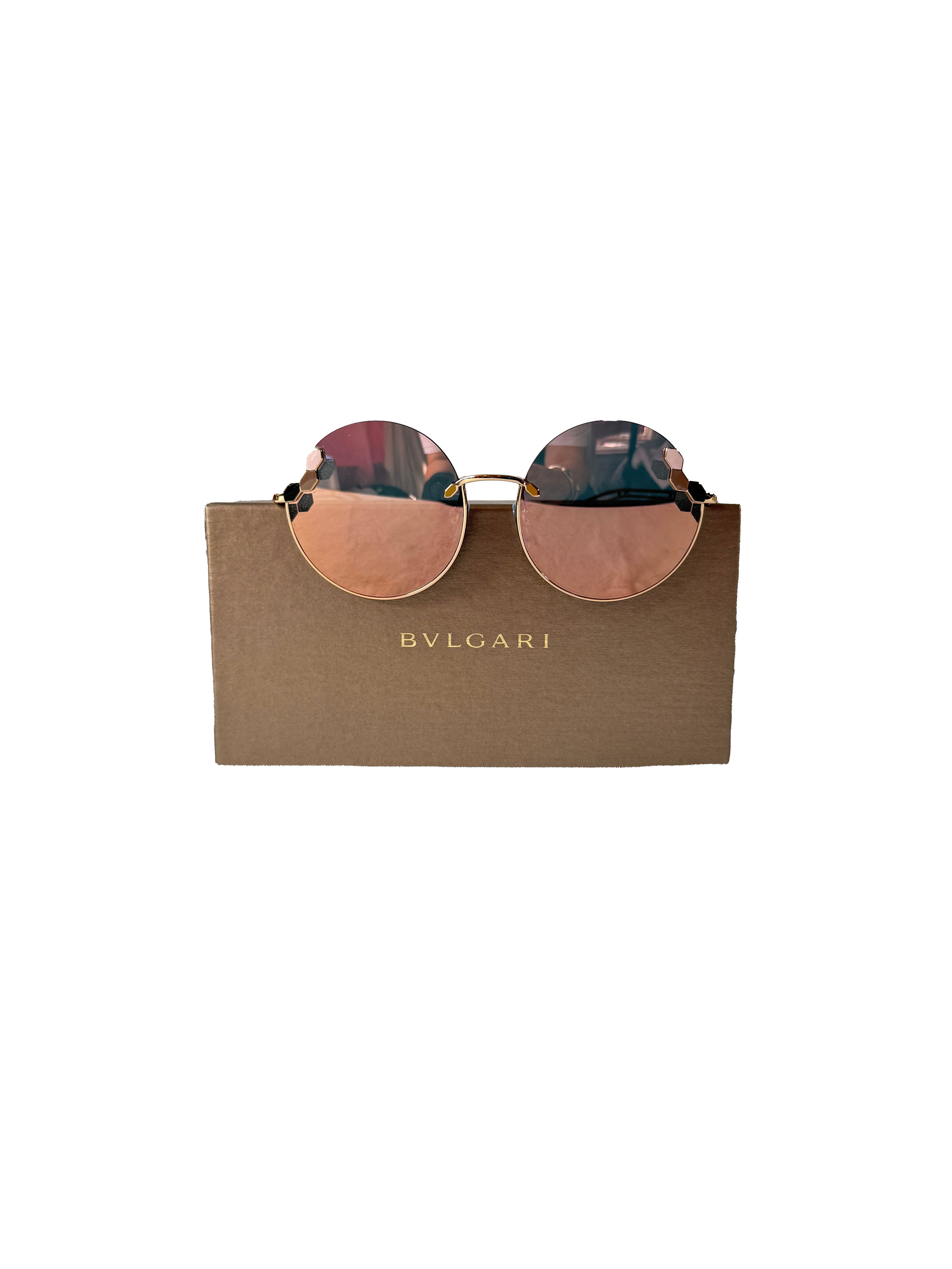 BVLGARI pink Pois Around Serpenti sunglasses 6124 *case/box*