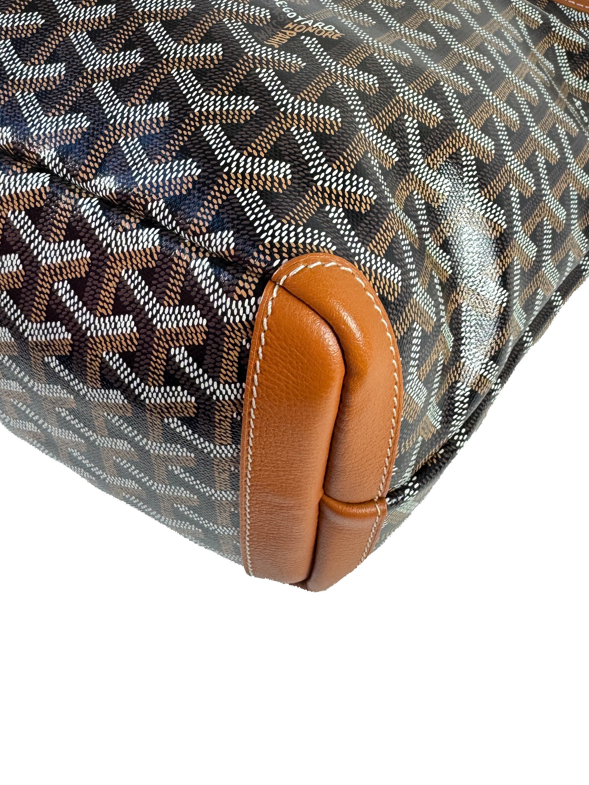 Goyard Goyardine Artois PM Black Gold SOA 120220