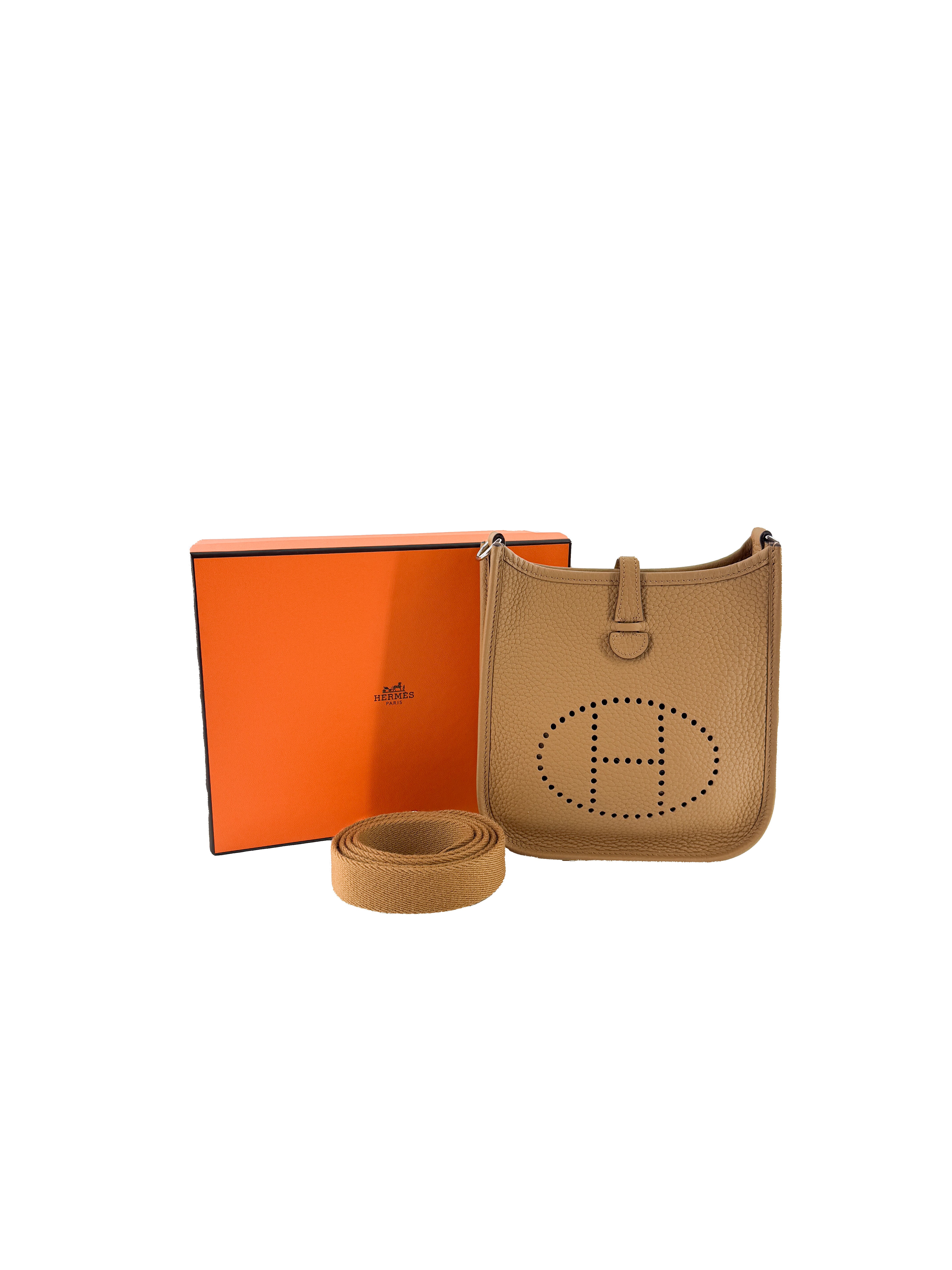 Hermès Evelyne Clemence TPM biscuit B AC 004 AT