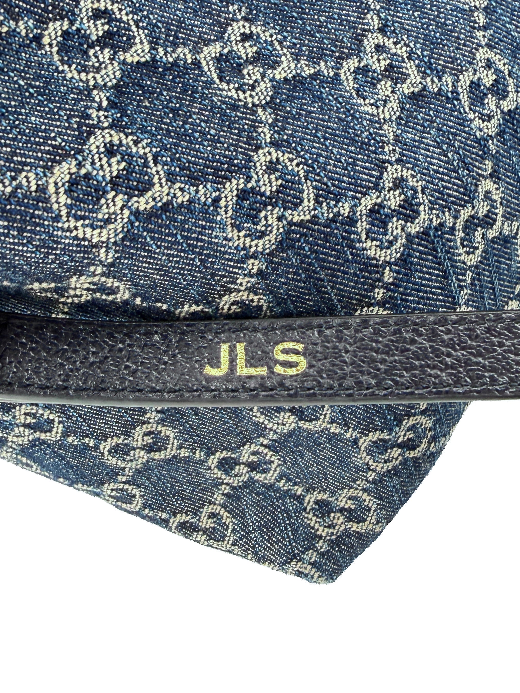Gucci navy small Giglio 860845-498076