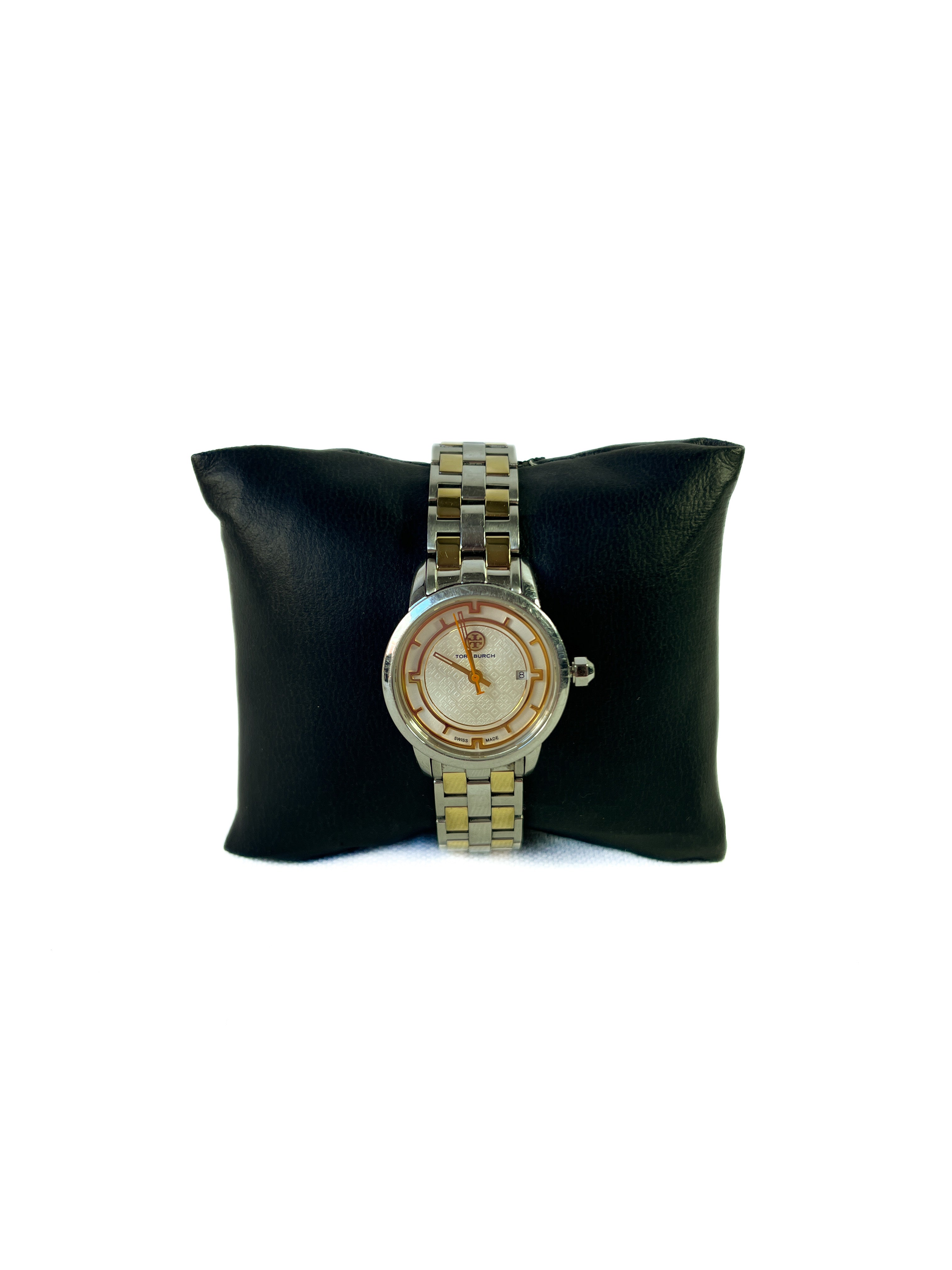 Tory Burch silver and gold tone watch TRB 1015