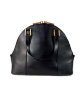 Marc Jacobs black leather Crosby Perry satchel