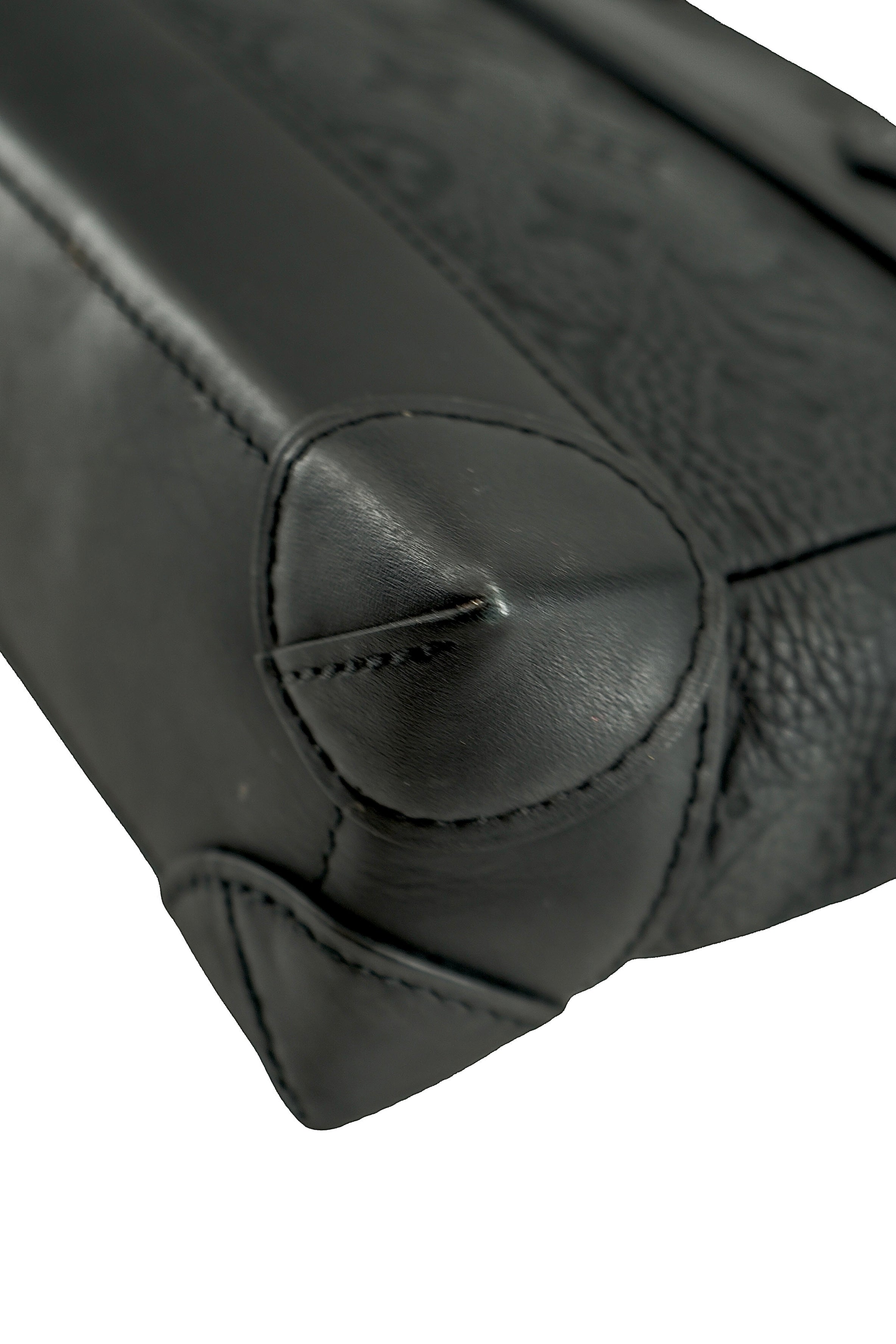 Louis Vuitton Steamer Crossbody Bag Monogram Taurillon Leather PM black (NFC)
