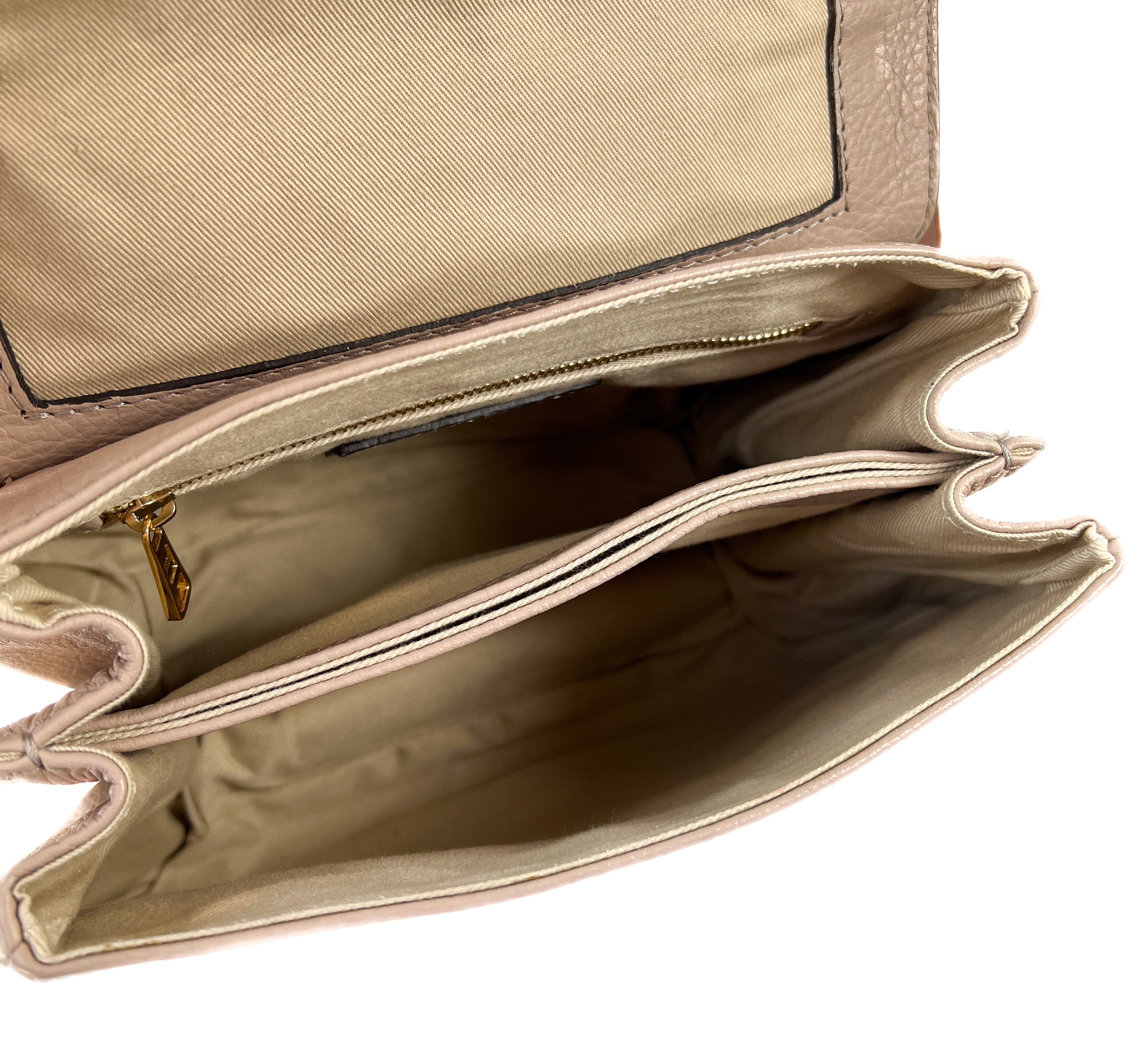 See by Chloe dark taupe and brown leather Susie crossbody