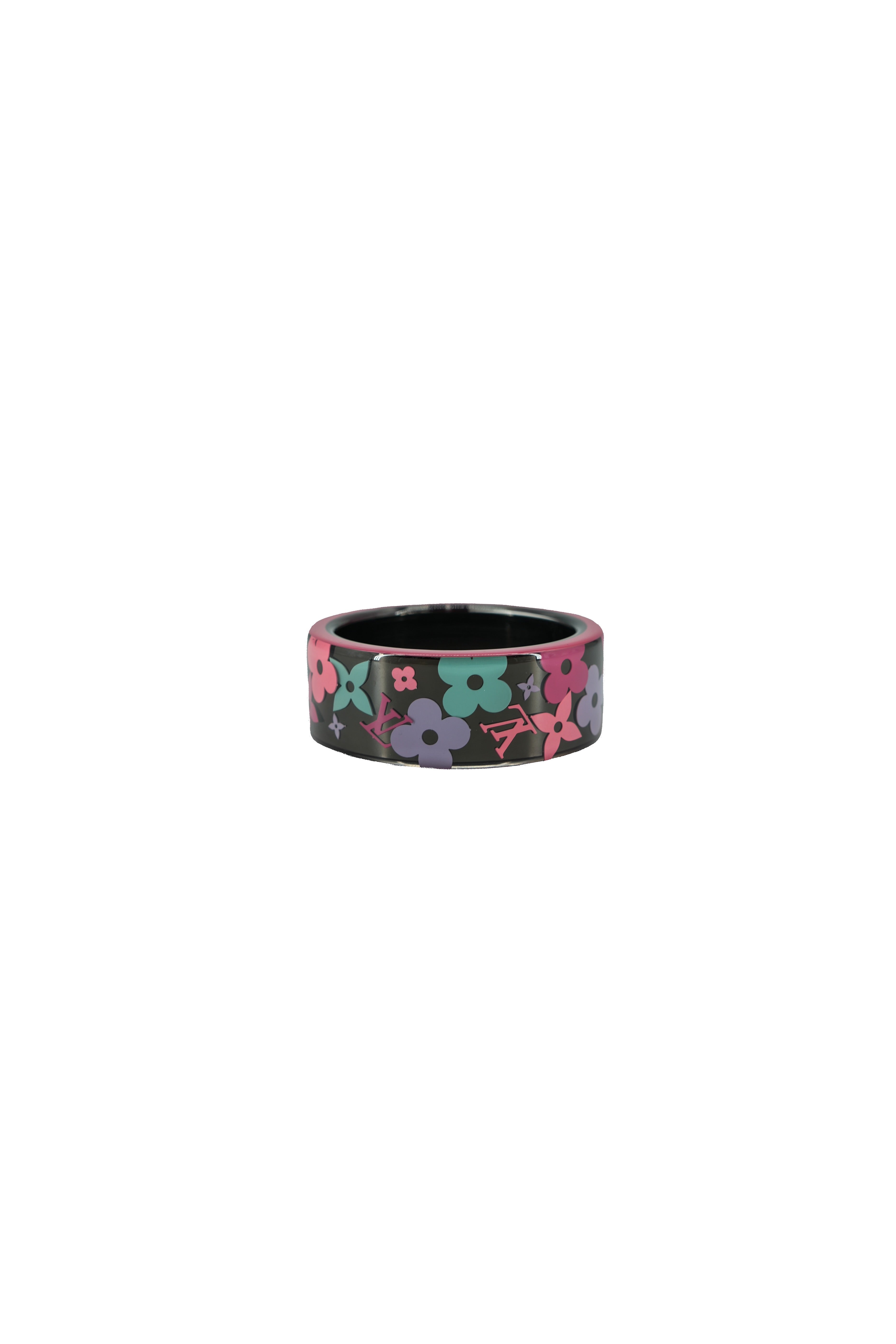 Louis Vuitton black multicolor Farandole bangle