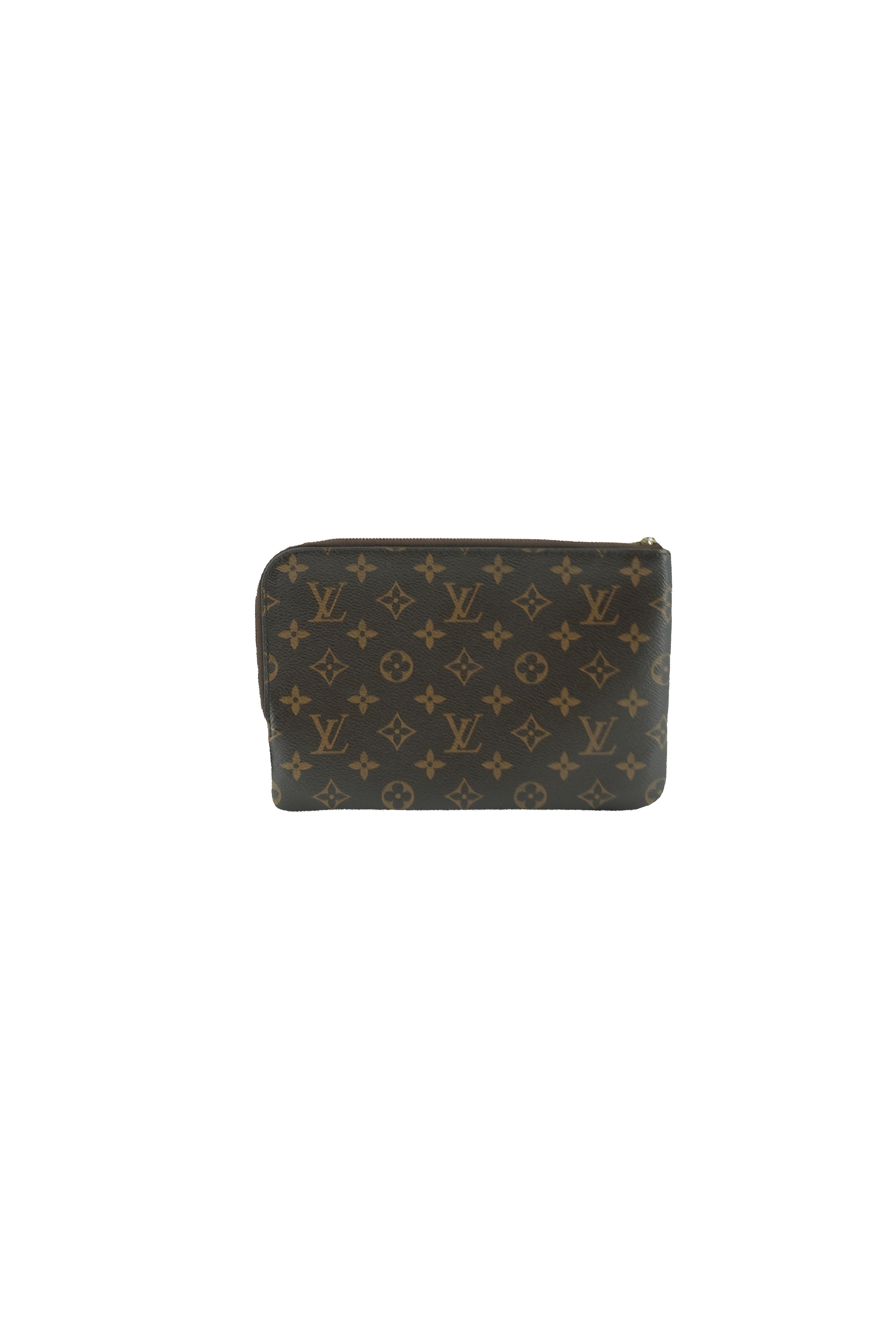 Louis Vuitton monogram Voyage PM pouch fuchsia TJ2128