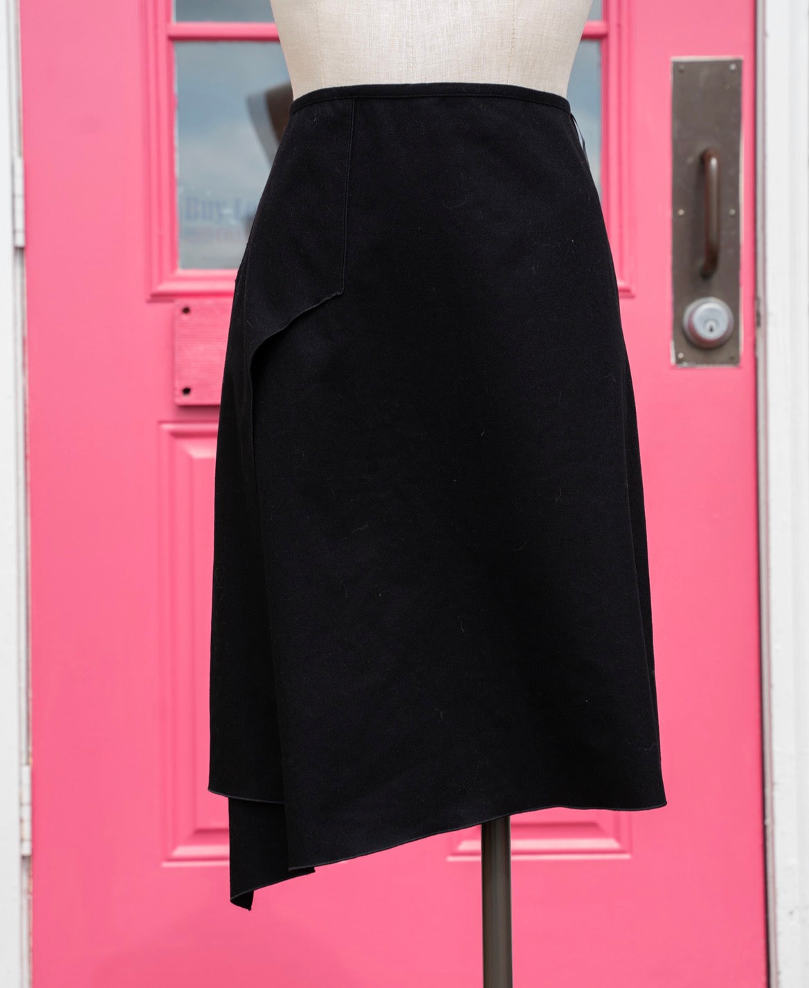 Derek Lam black wool skirt size 8