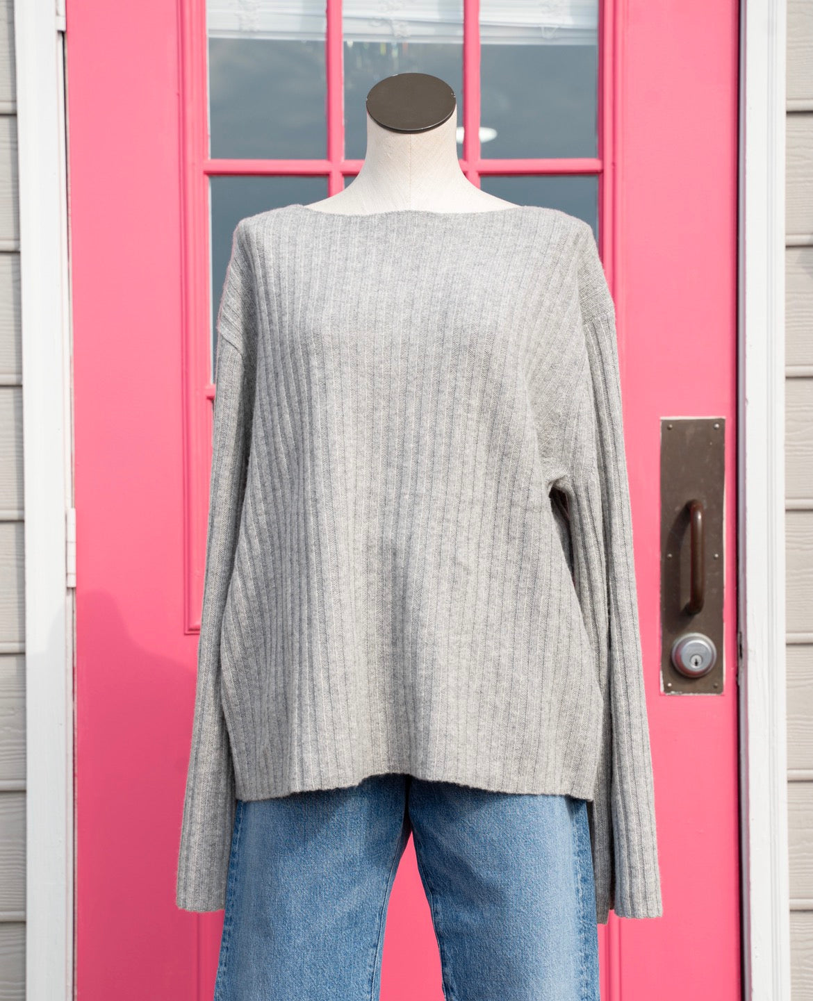 J. Crew gray sweater size XL