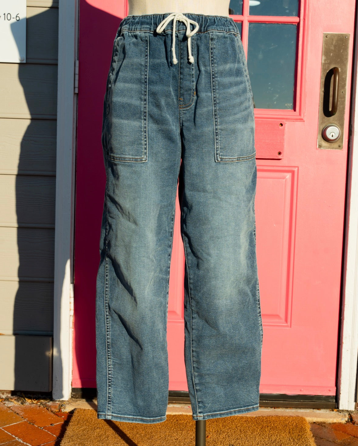Madewell pull on jeans size M